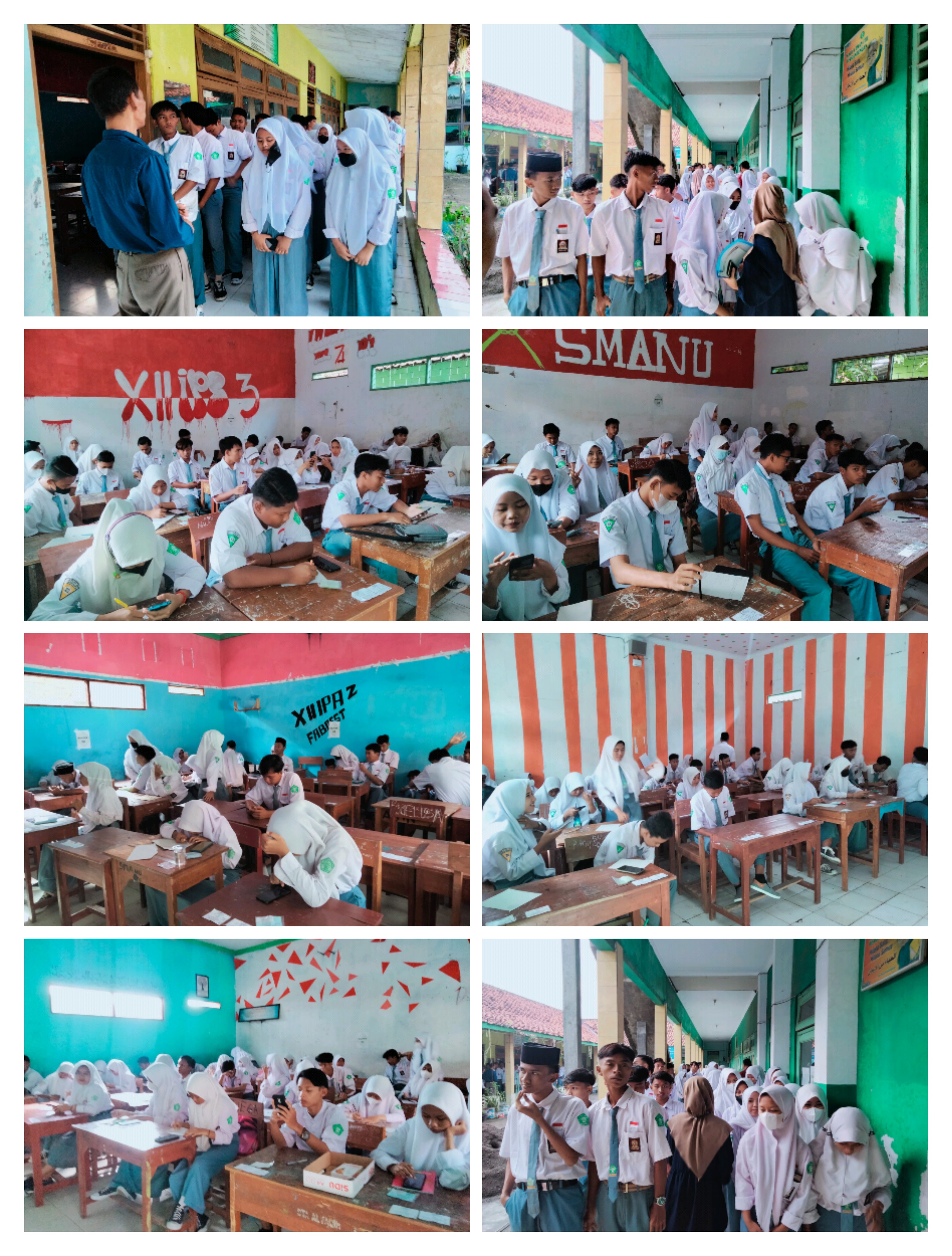 Pelaksanaan PAT Berbasis Android hari ke-2