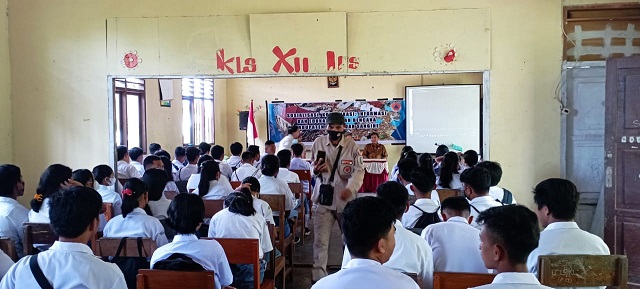BPBD Sosialisasi Pengurangan Resiko Bencana di SMA PSJ