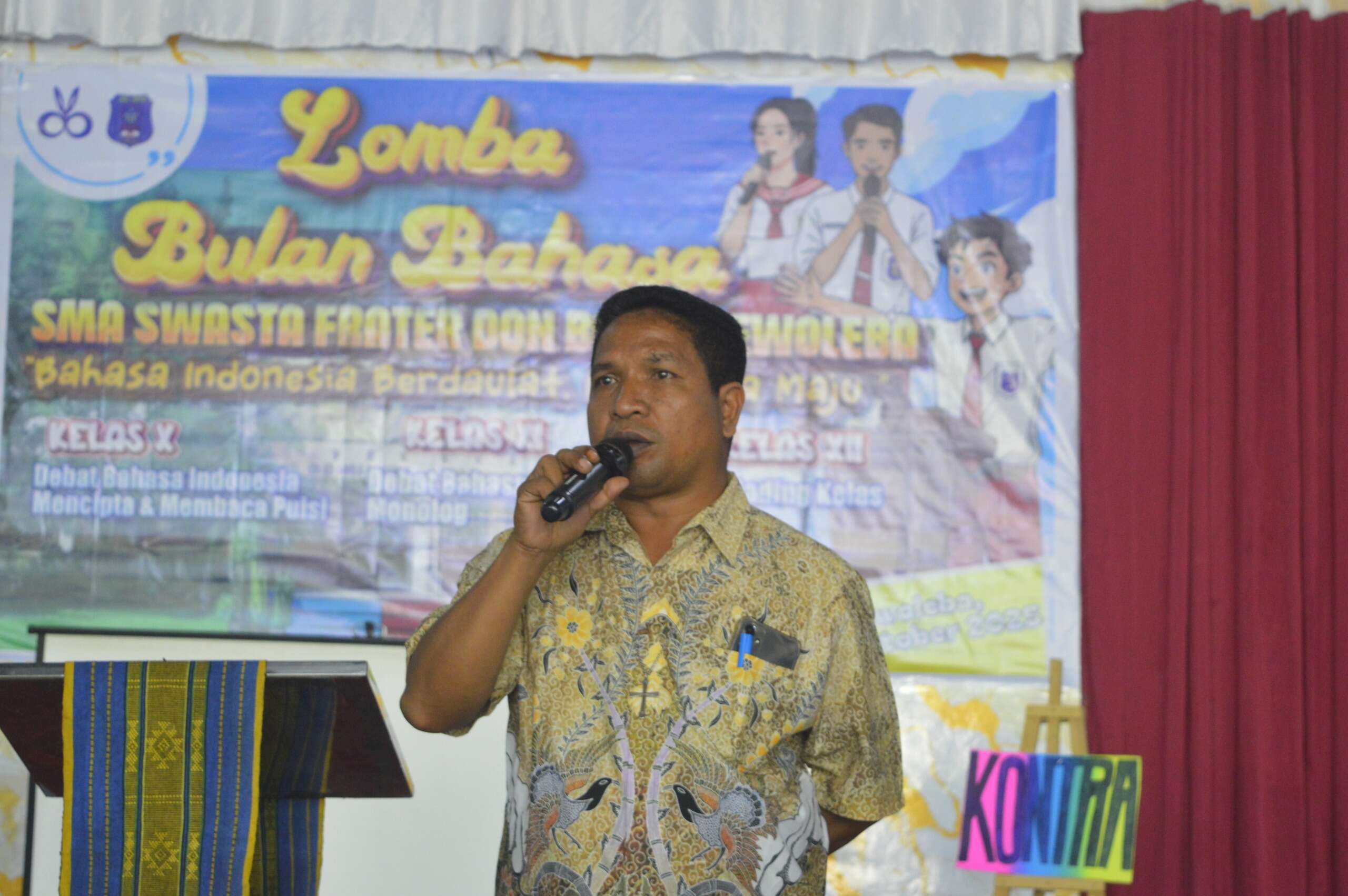 SMAS Frater Don Bosco Lewoleba Meriahkan Bulan Bahasa dengan Beragam Lomba Antar Kelas