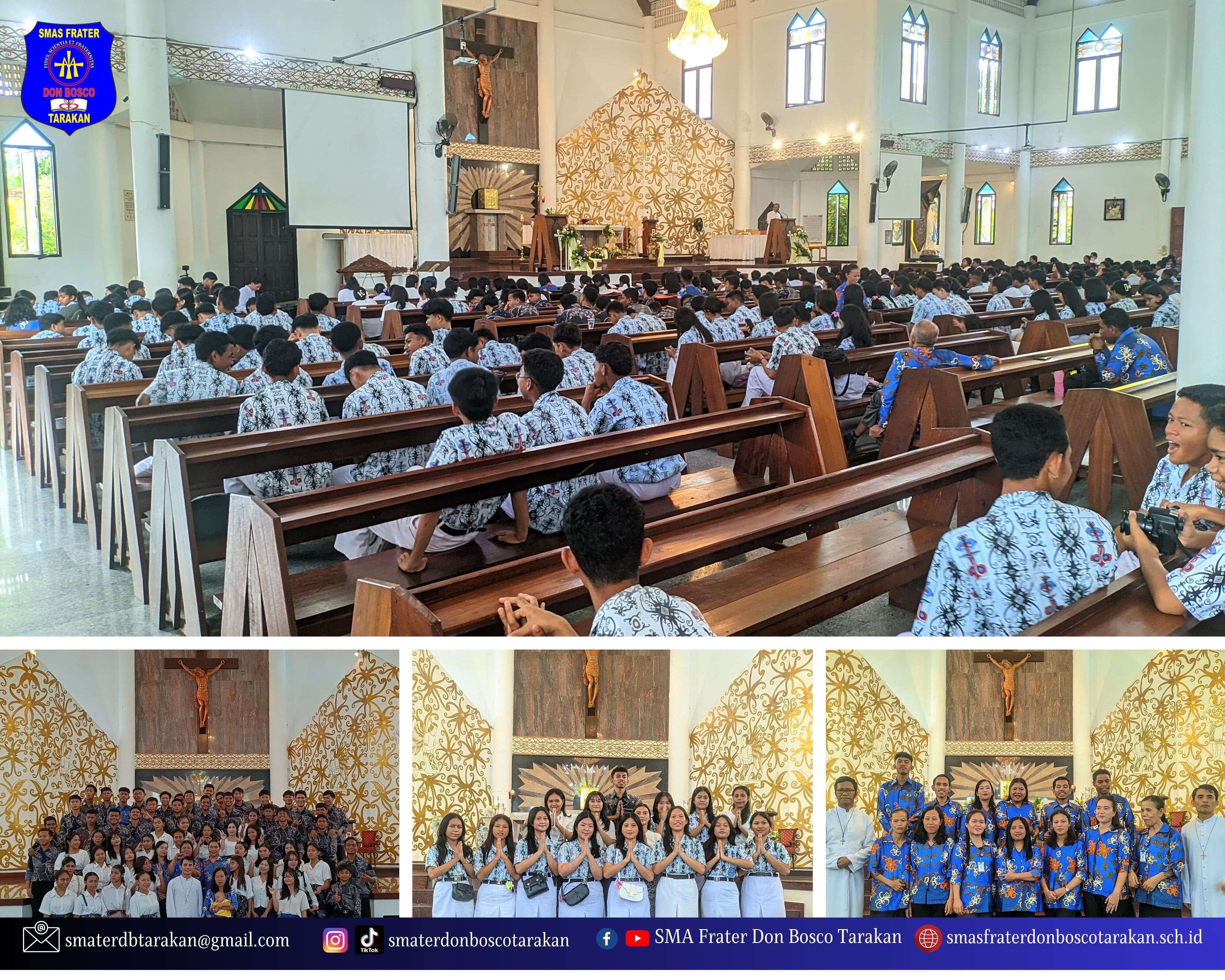 PERAYAAN PESTA PELINDUNG PERSEKOLAHAN DON BOSCO TARAKAN