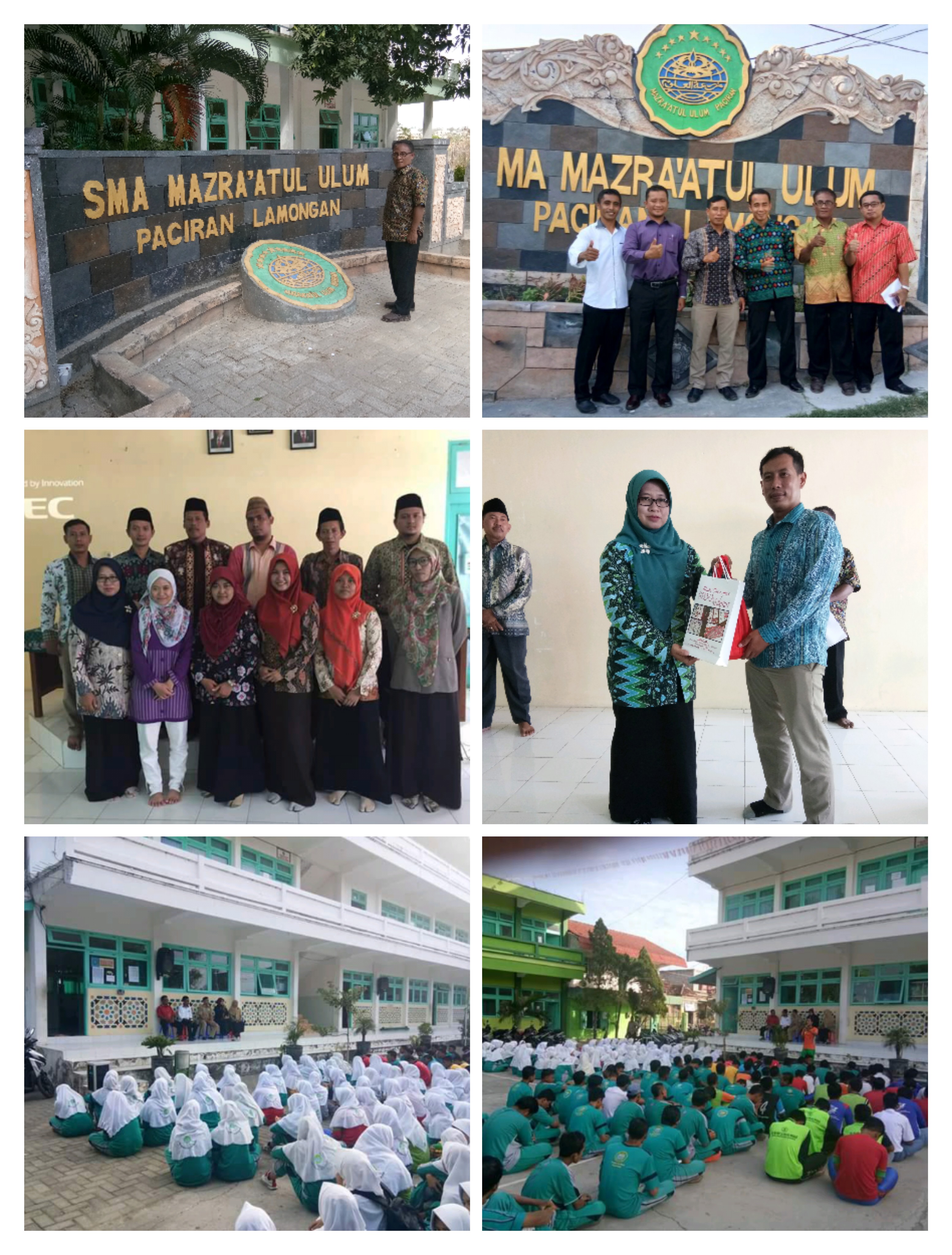 SMAS Persiapan Tamher Warat Study Banding dengan SMA dan MA Mazroatul Ulum Tahun 2017