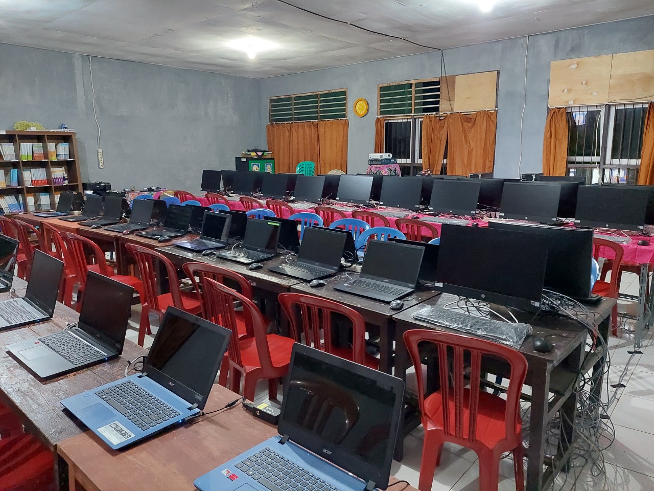 Potret SMAS Persiapan Tamher Warat