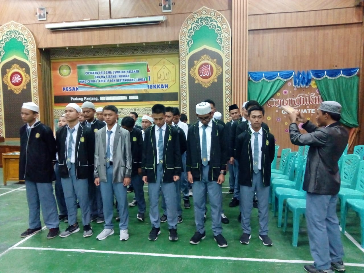 Pelantikan Osis SMA Uswatun Hasanah Th. Ajaran 2019/2020