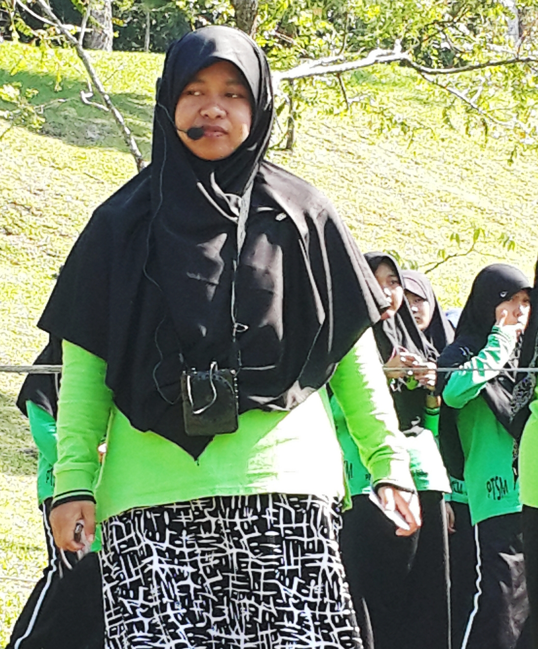Kebersamaan bersama santri/at