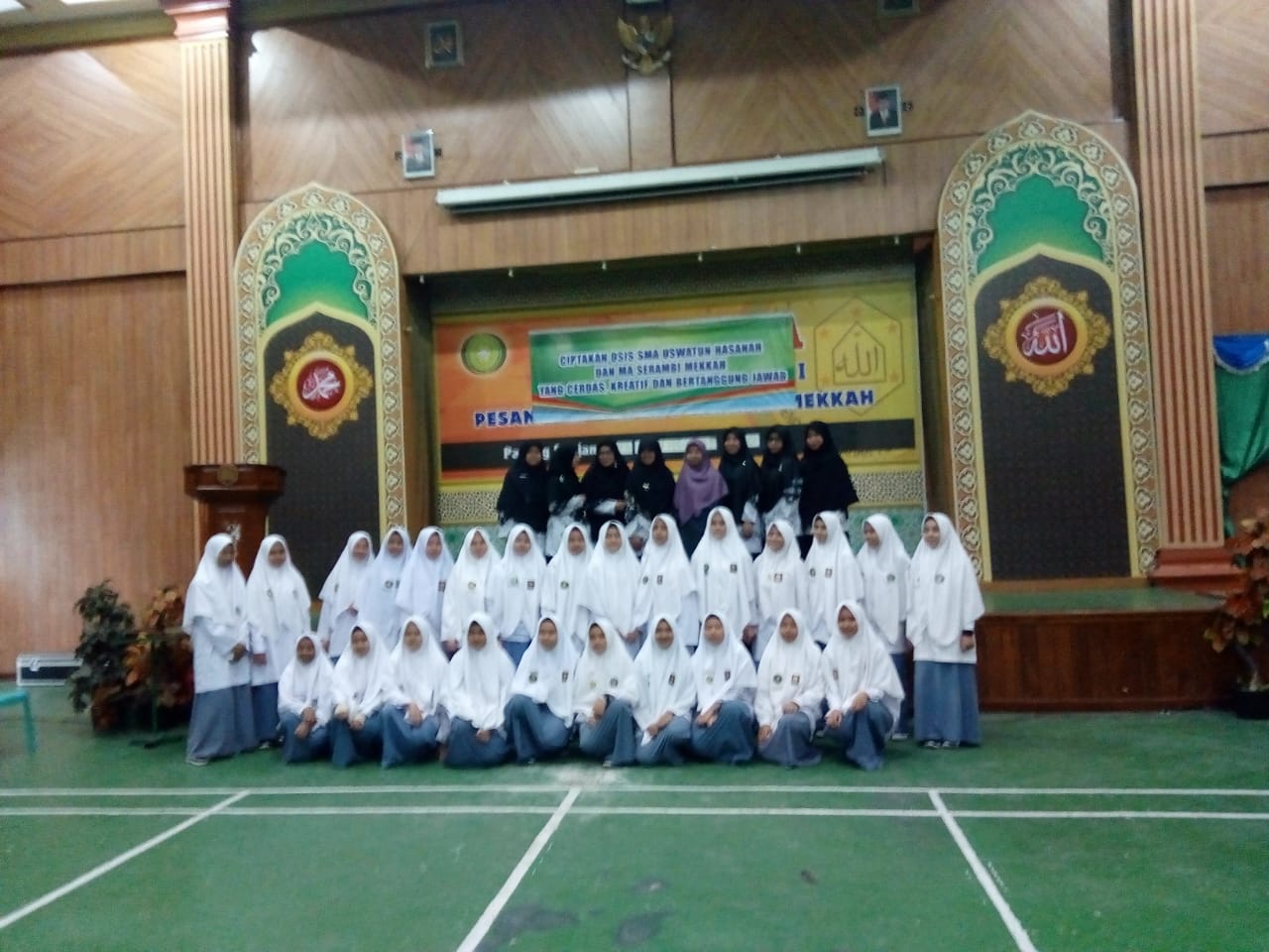 Pelantikan Osis SMA Uswatun Hasanah Th. Ajaran 2019/2020