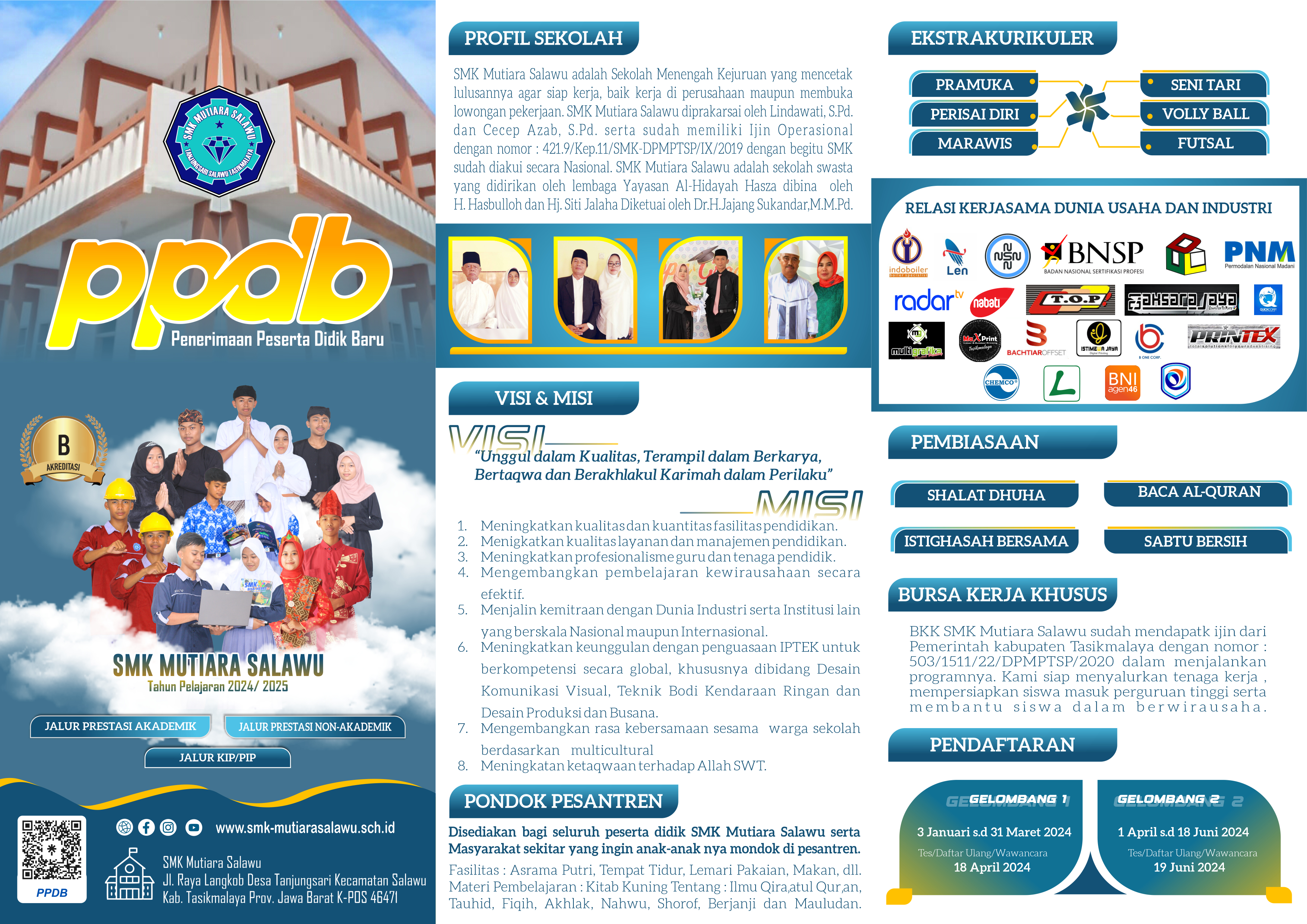 Brosur PPDB SMK Mutiara Salawu