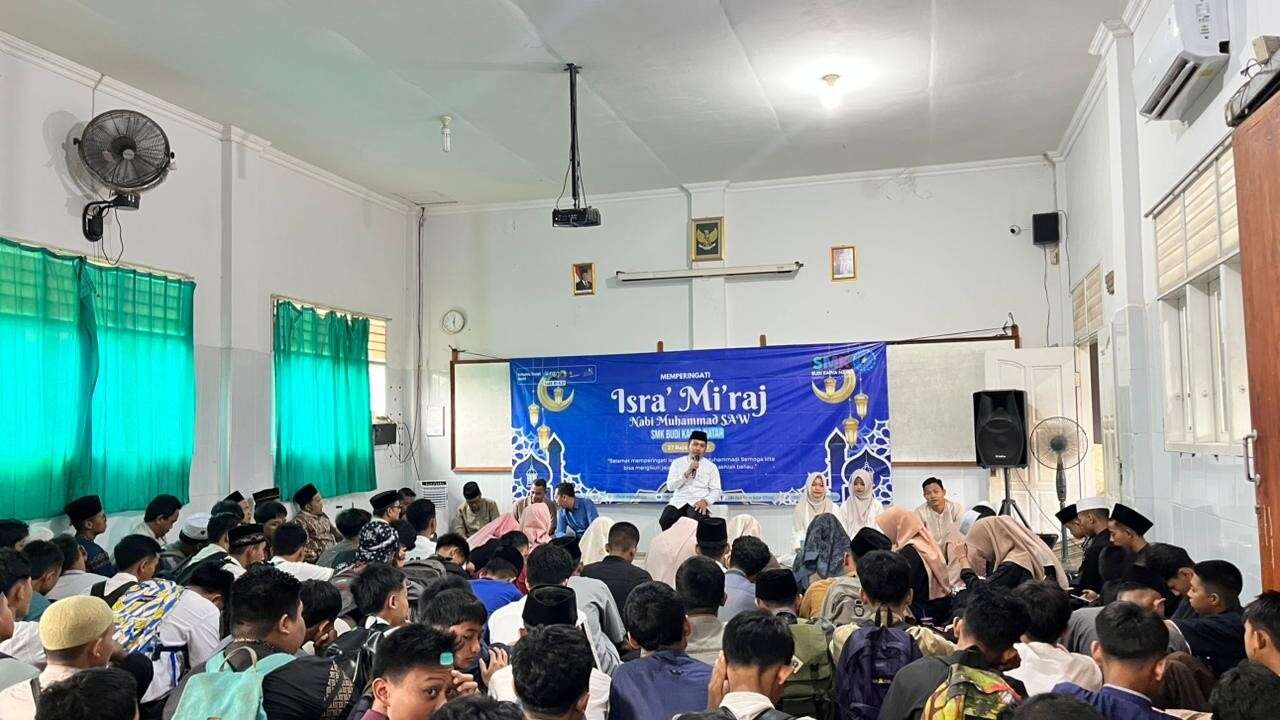 SMK Budi Karya Natar Peringati Isra Mi’raj Nabi Muhammad SAW 1447 H