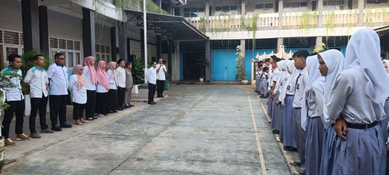 Apel Pagi Persiapan Sumatif Akhir Semester Genap (SAS) TP.2025/2026 Kelas XII SMK Budi Karya Natar