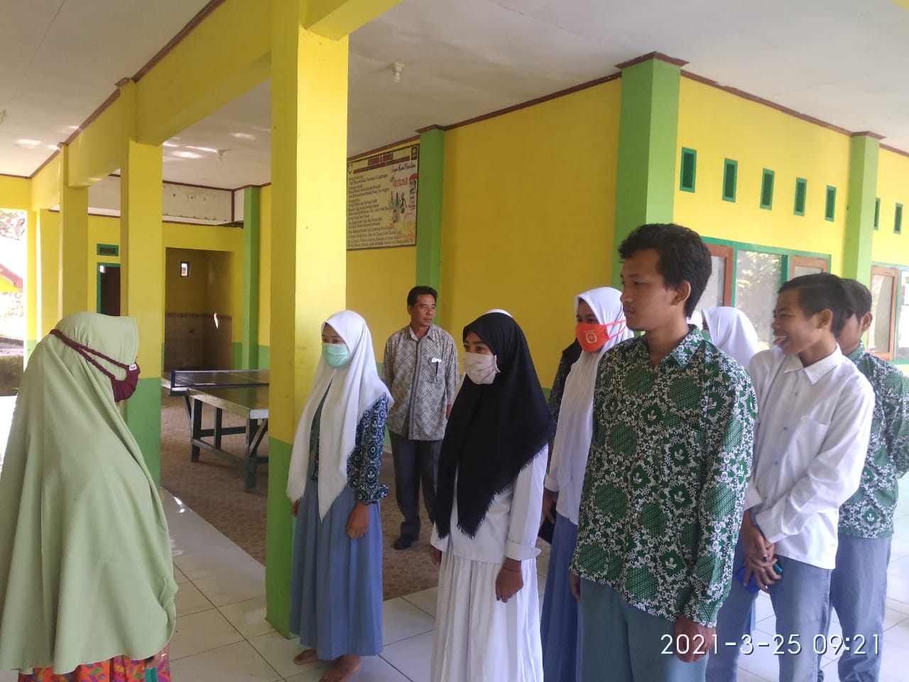 Kegiatan Ujian Kompetensi Keahlian hari ke-1 KK TKJ dan TBSM
