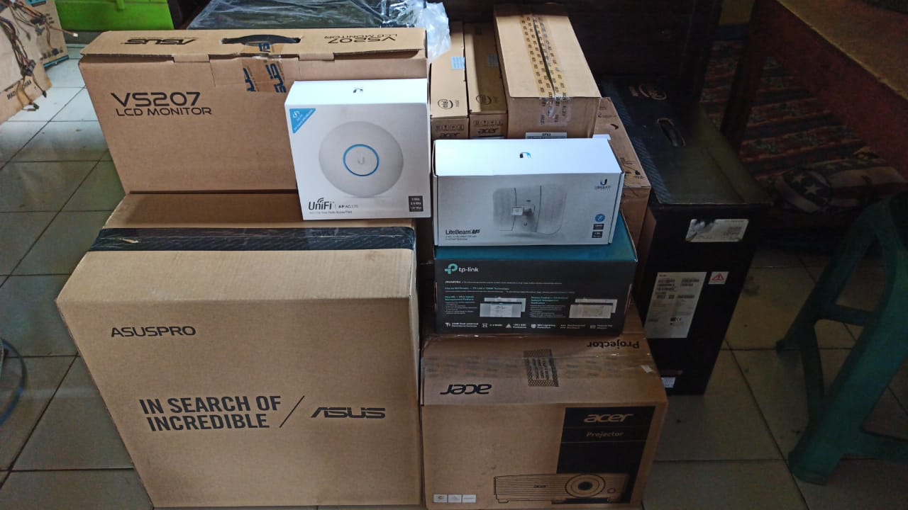 Bantuan peralatan pendidikan dari Bantuan Pemerintah Fasilitasi SMK tahun 2020