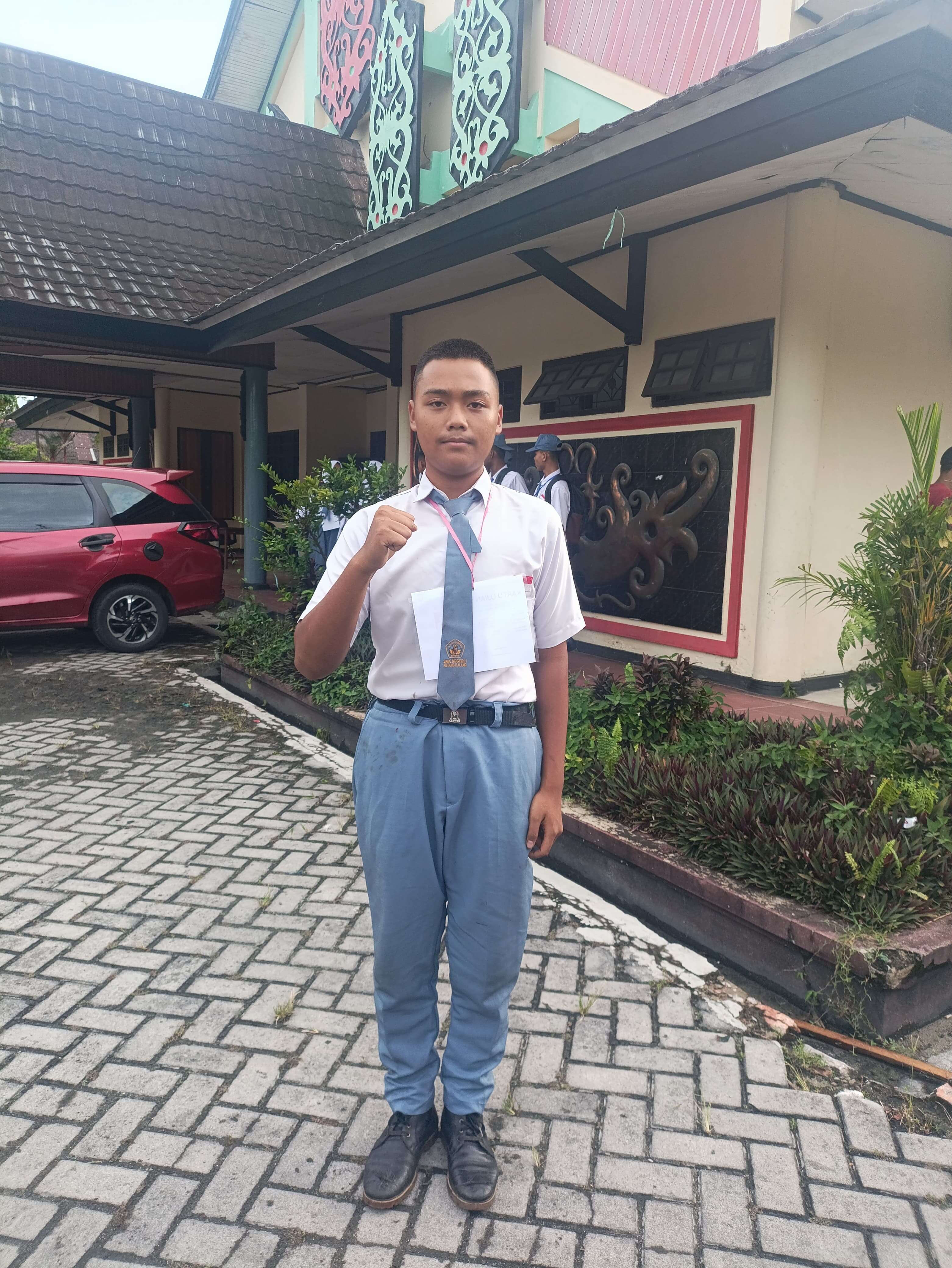 Siswa SMK Negeri 1 Antang Kalang Berhasil Lolos Seleksi Calon Paskibraka Kotawaringin Timur 2026