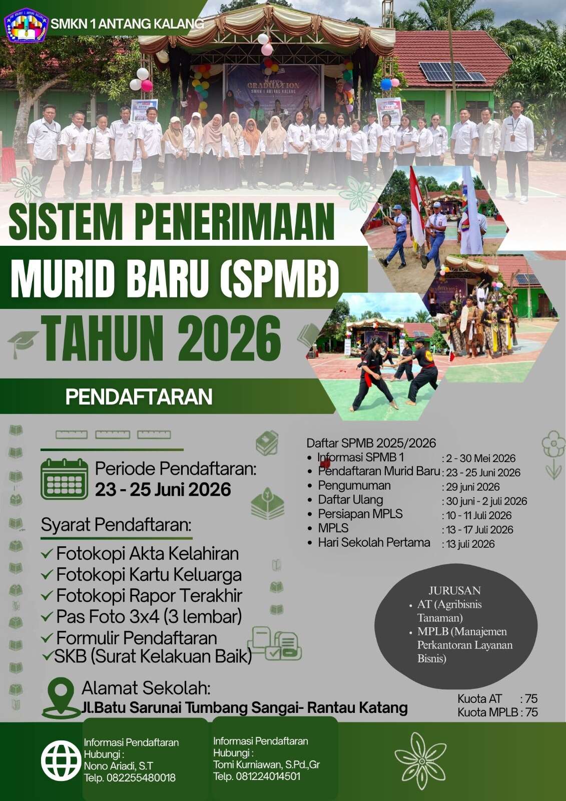 Sistem Penerimaan Siswa Baru (SPMB) Tahun 2026 di buka bulan depan !!!!
