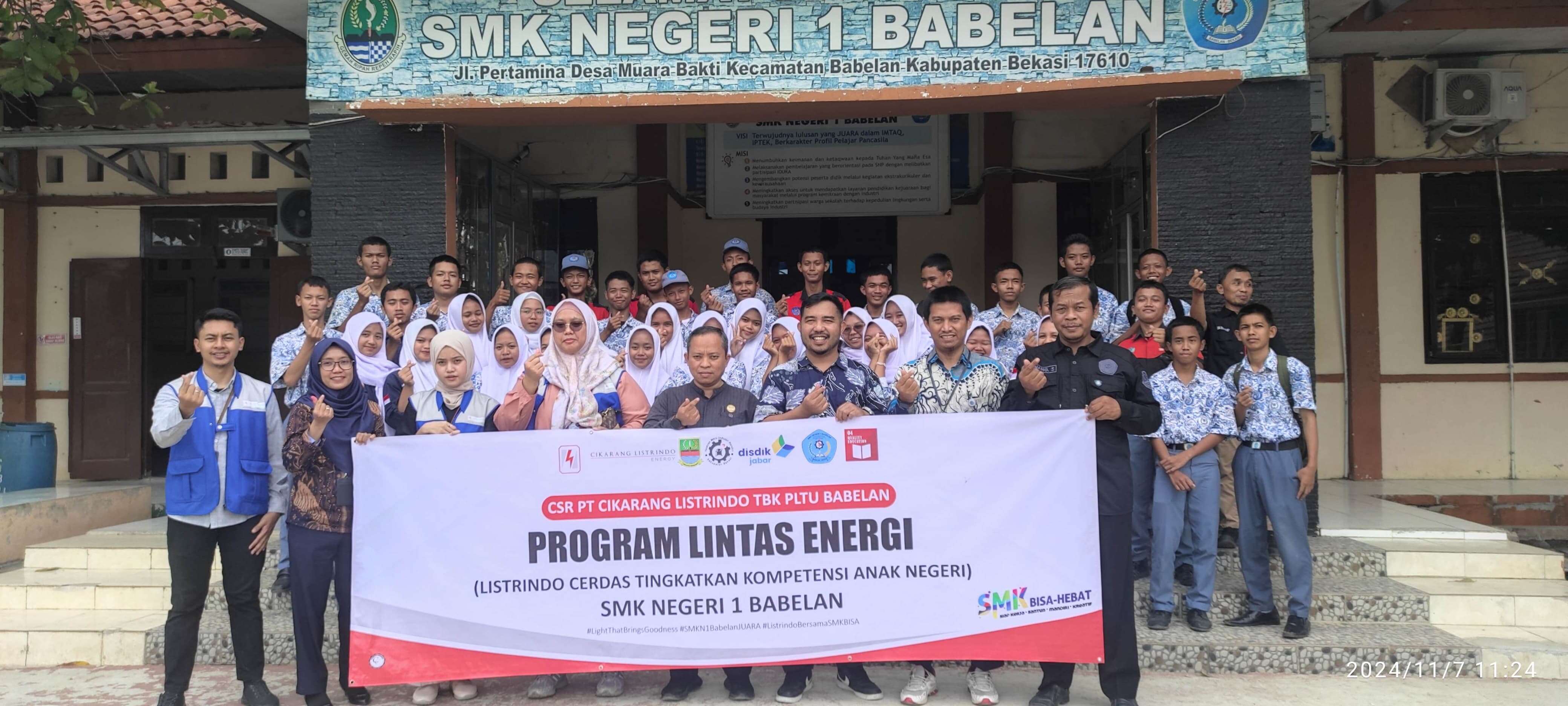 CSR PT. Cikarang Listrindo Tbk