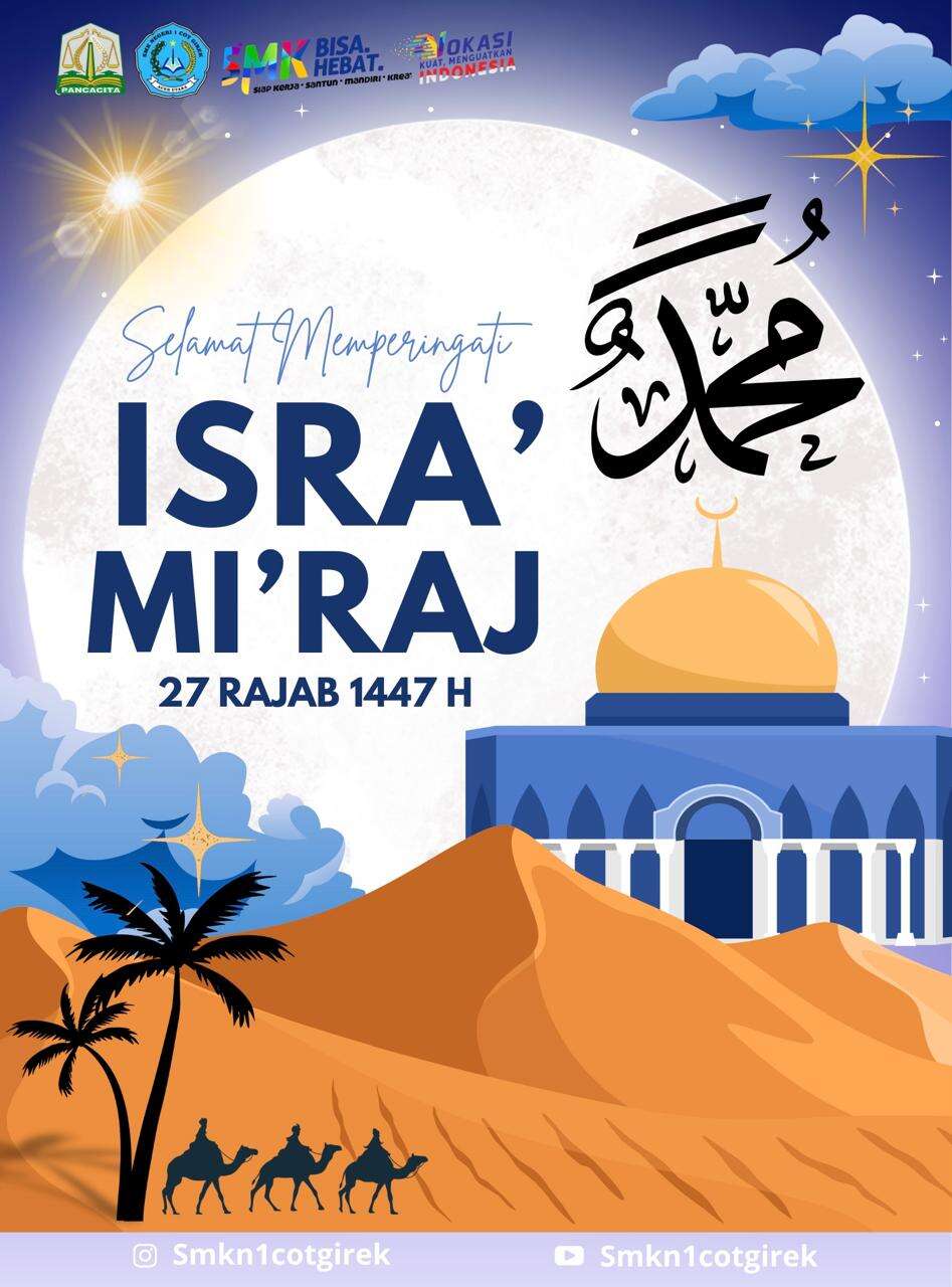 Selamat Memperingati Isra' Mi'raj 27 Rajab 1447 H