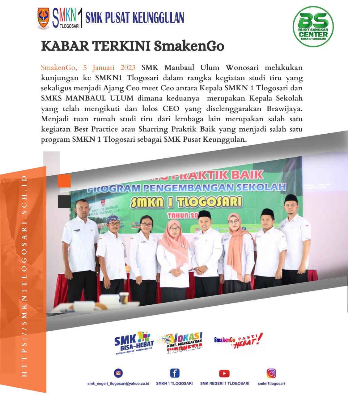 STUDY TIRU DARI SMKS MANBAUL ULUM