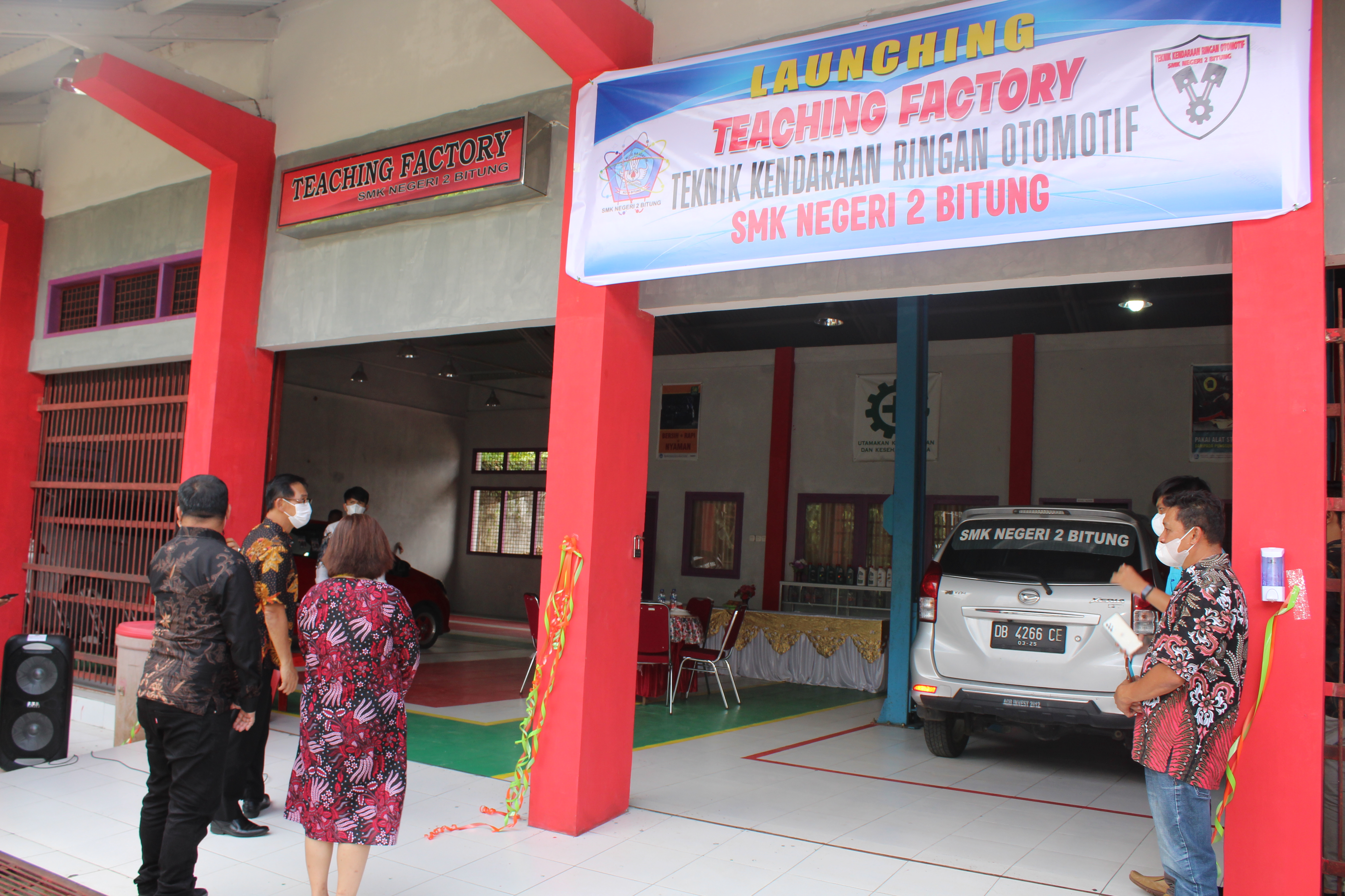 Launching Teaching Factory (TEFA) Teknik Kendaraan Ringan Otomotif