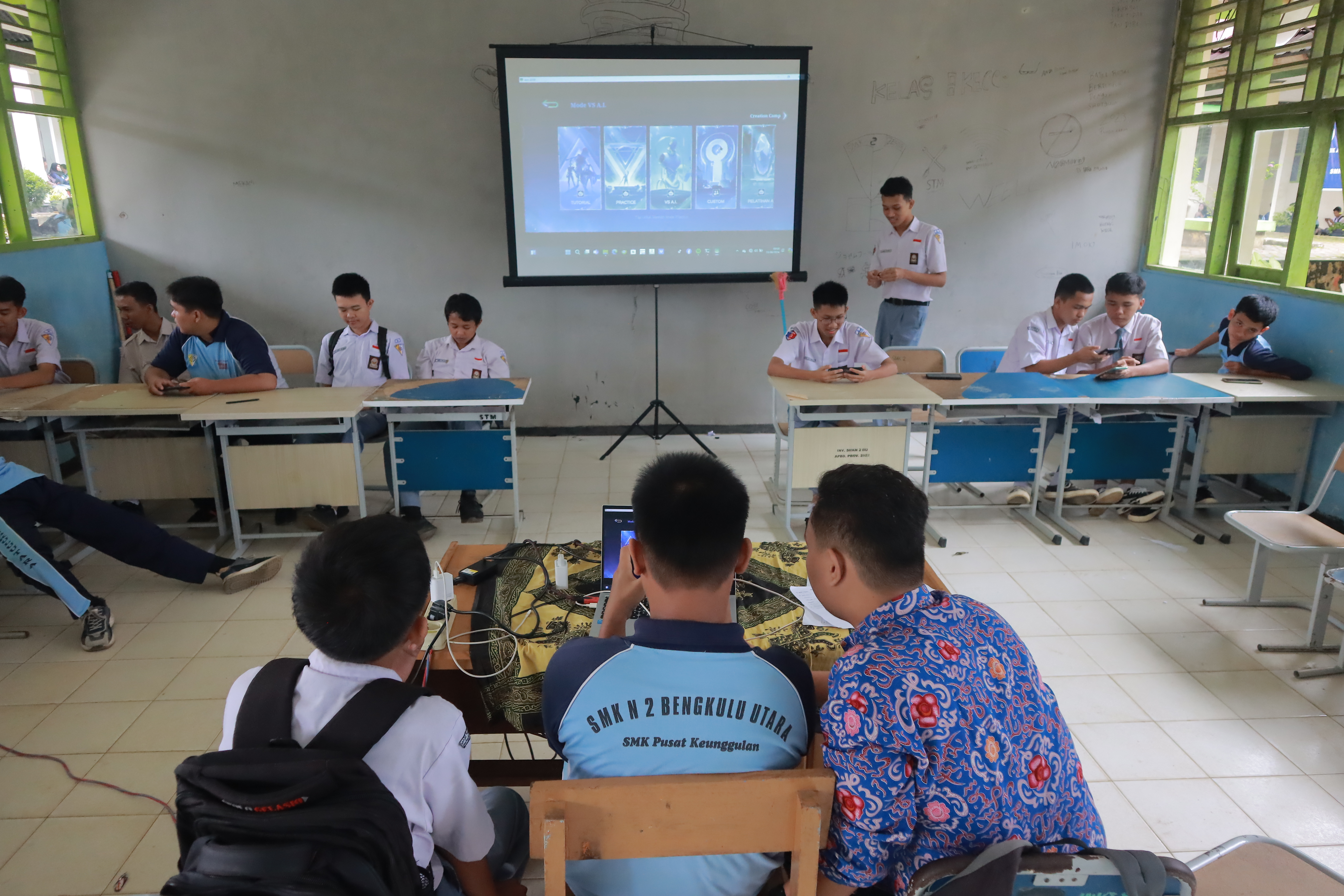 Kegiatan Class Meeting SMKN 2 Bengkulu Utara