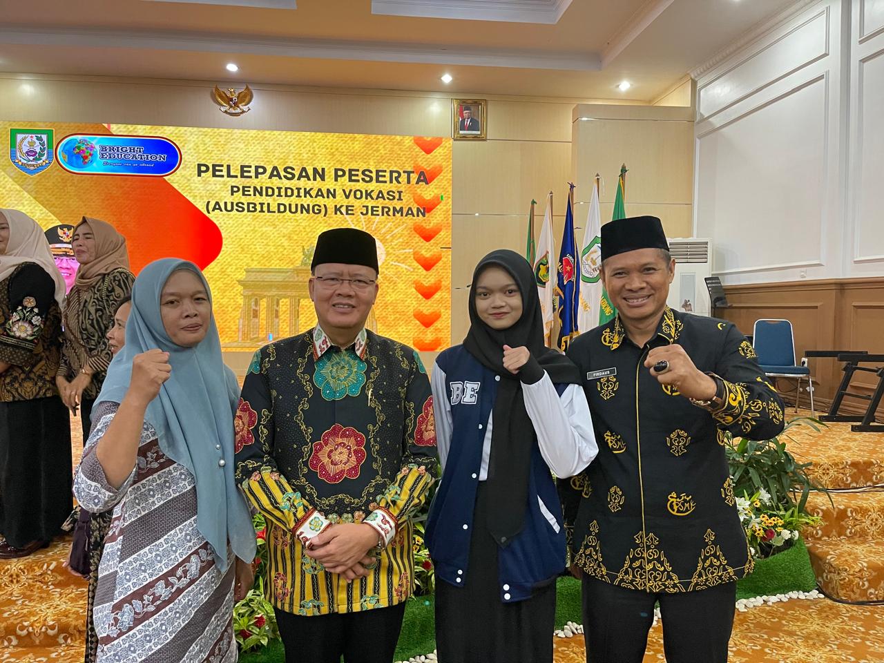 Alumni SMKN 2 Bengkulu Utara Magang di Jerman dalam Program Ausbildung