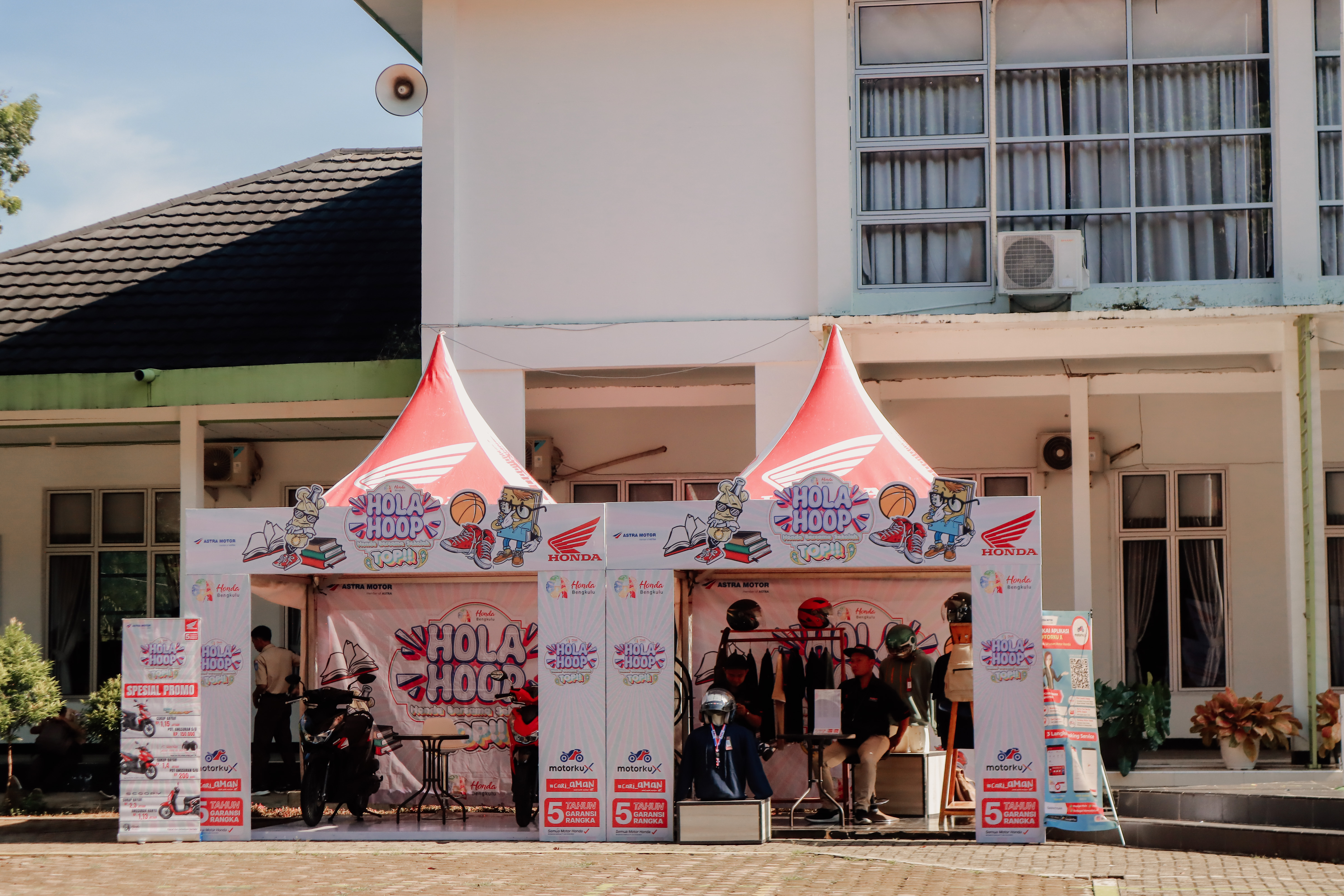 Hola Hoop Honda 2024 di SMKN 2 Bengkulu Utara