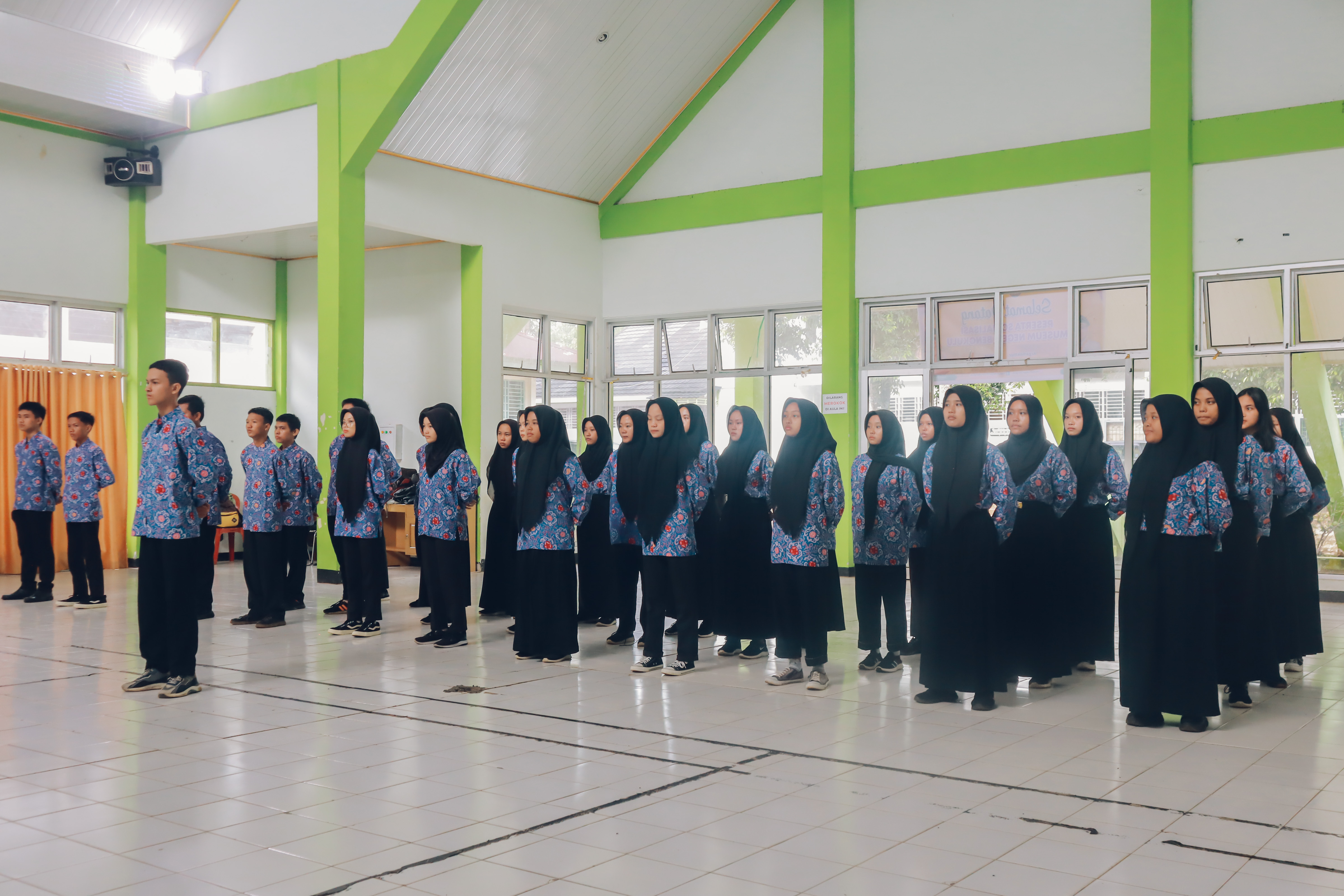 Pelantikan Anggota OSIS SMKN 2 Bengkulu Utara Tahun 2024