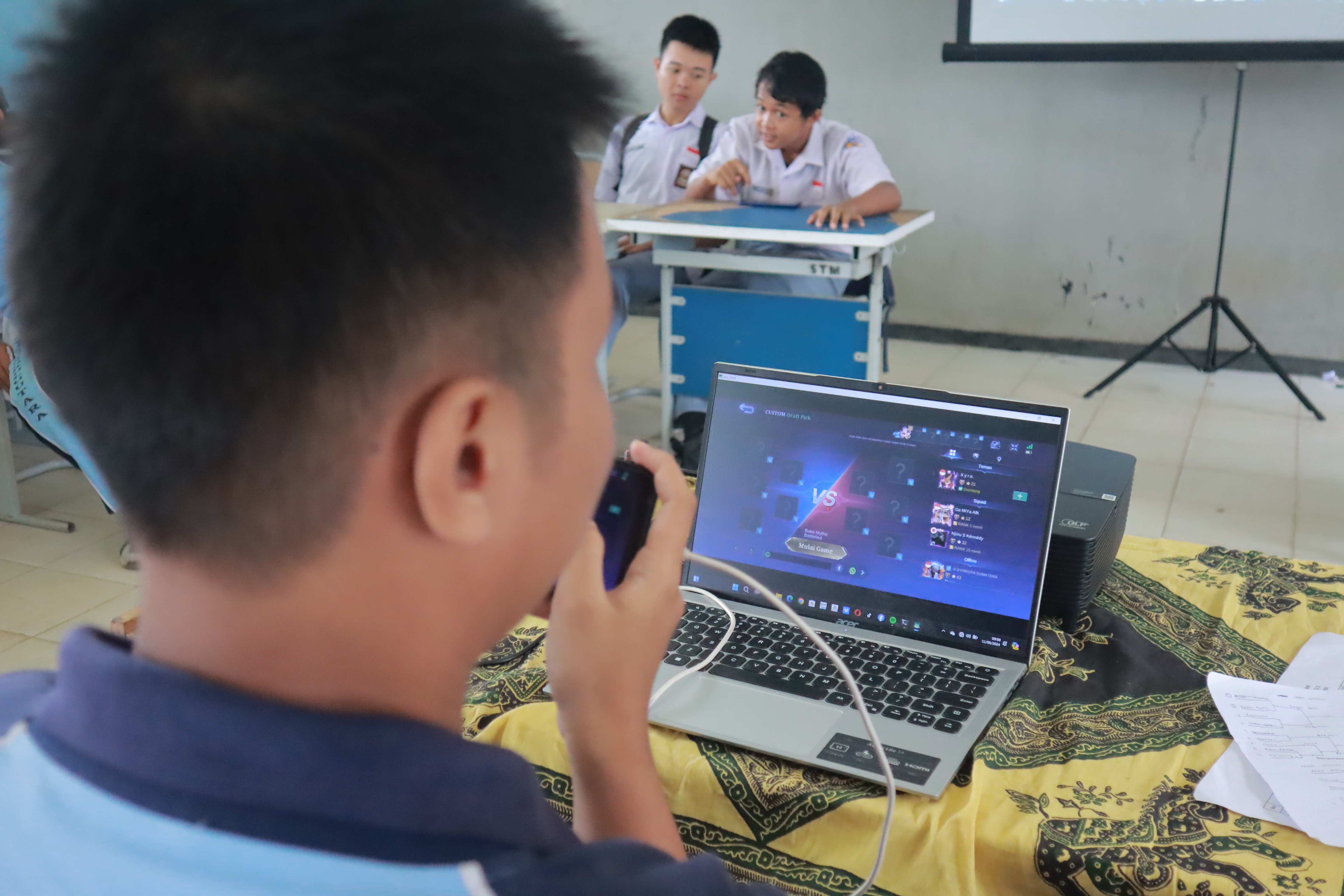 Kegiatan Class Meeting SMKN 2 Bengkulu Utara