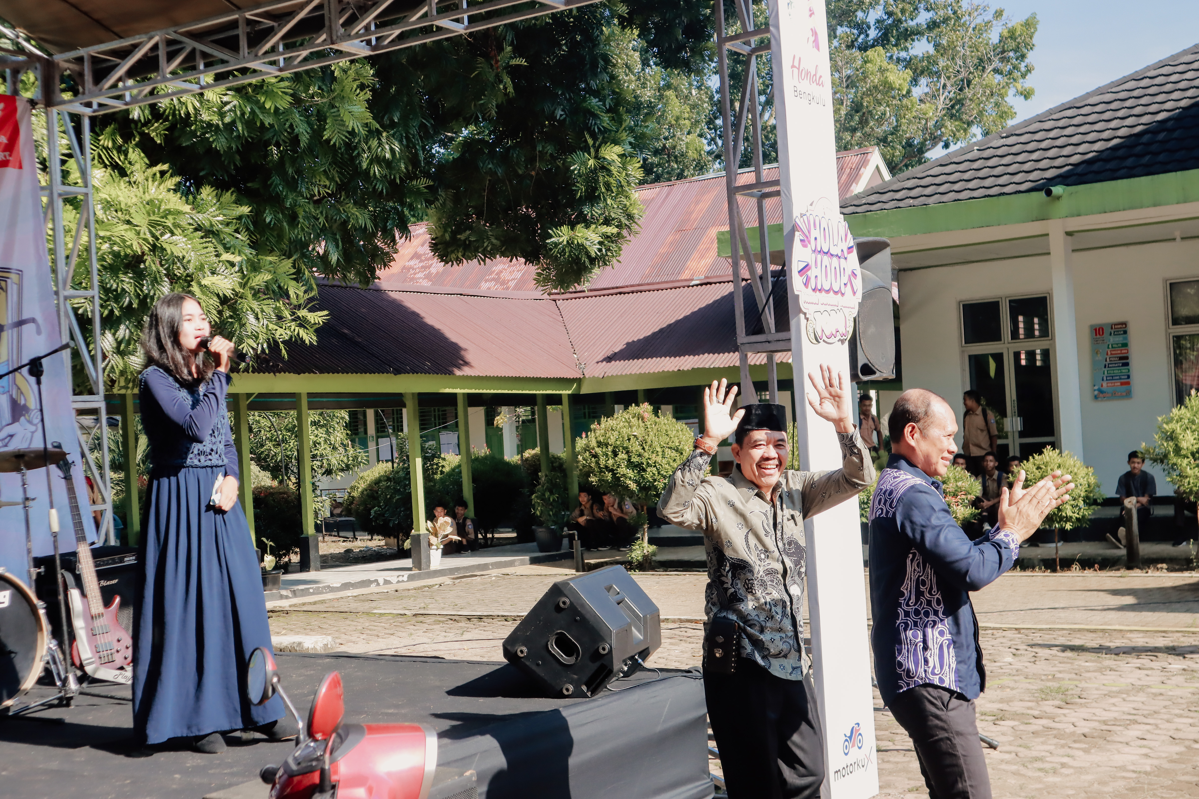 Hola Hoop Honda 2024 di SMKN 2 Bengkulu Utara