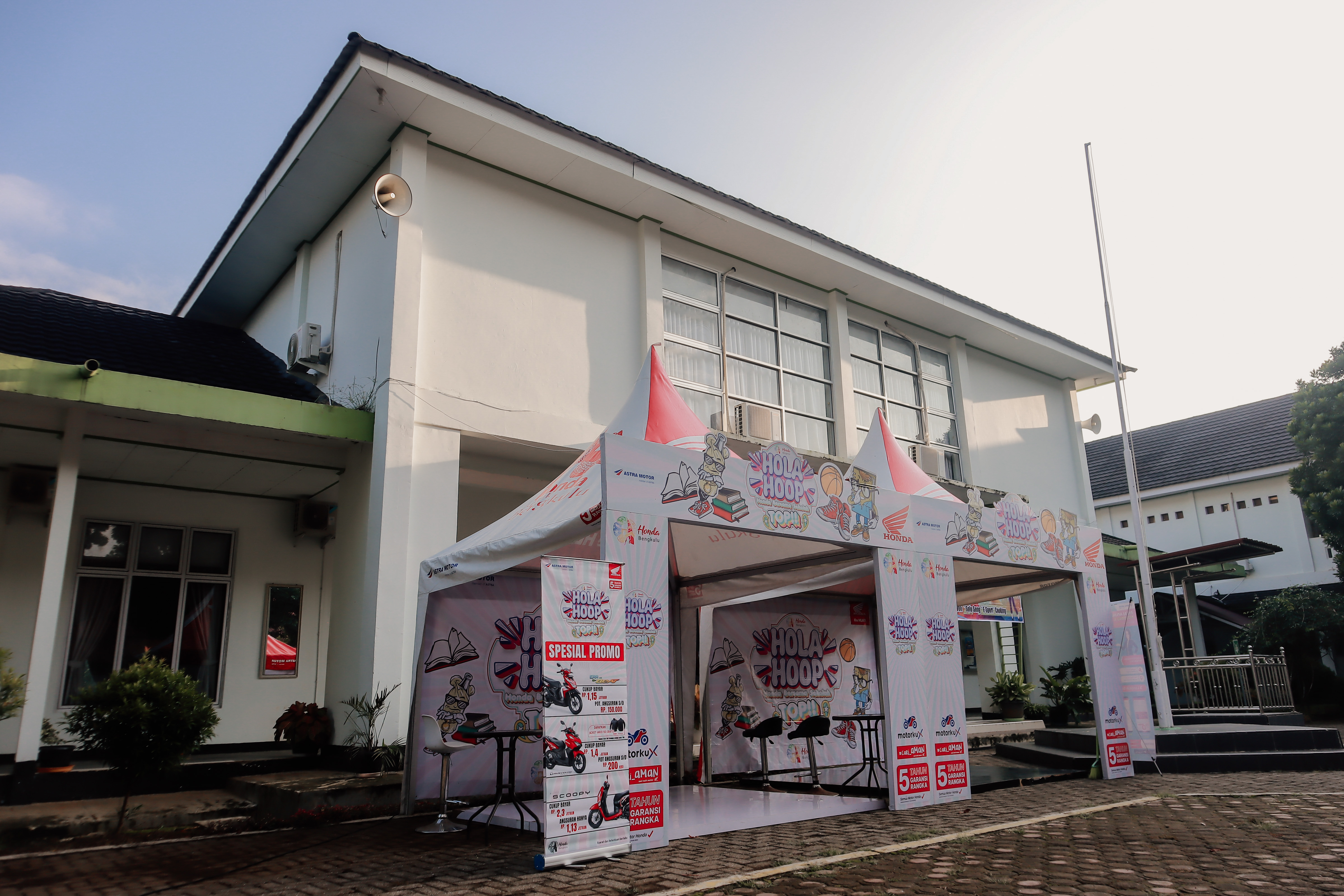 Hola Hoop Honda 2024 di SMKN 2 Bengkulu Utara