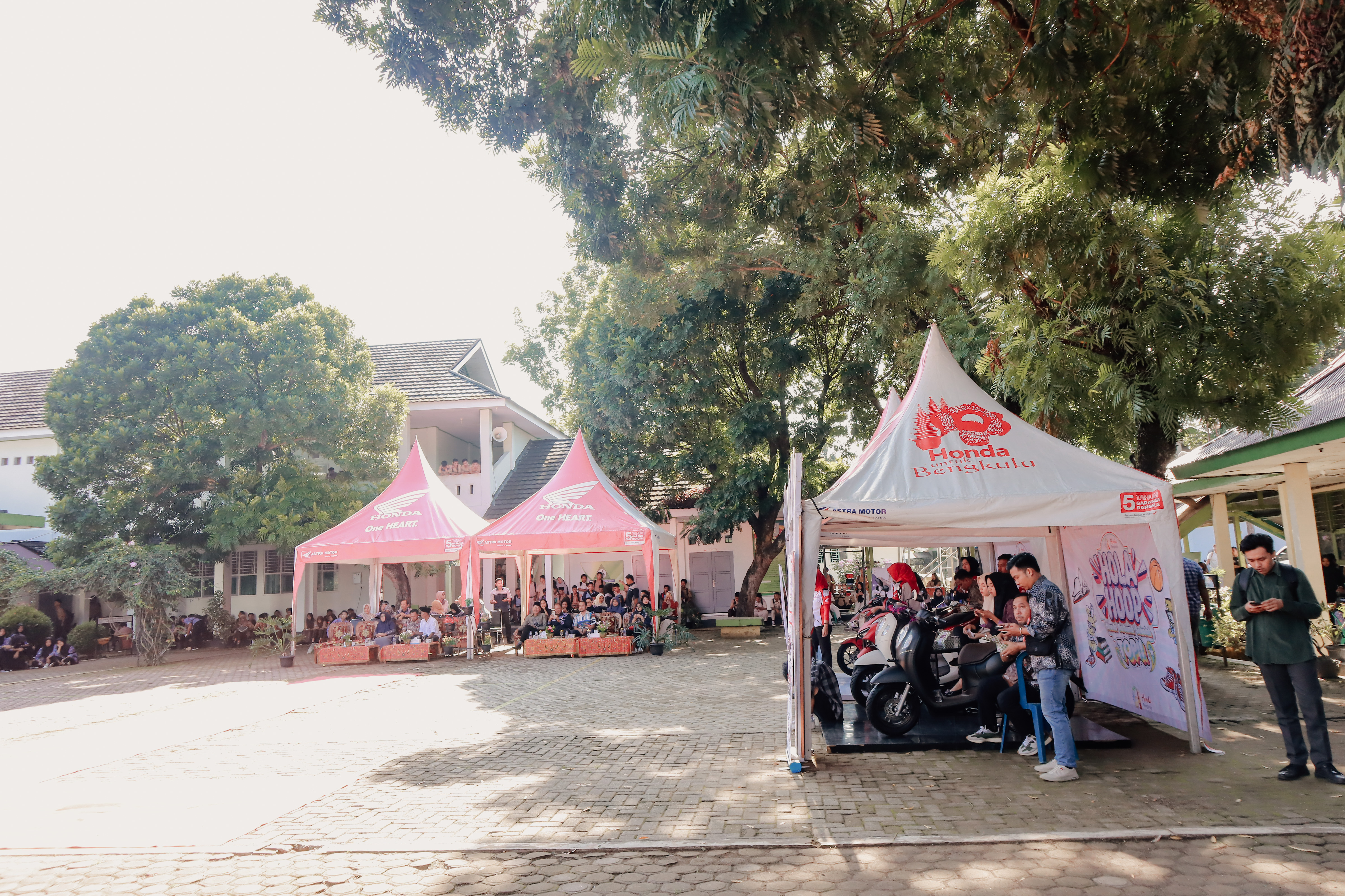 Hola Hoop Honda 2024 di SMKN 2 Bengkulu Utara