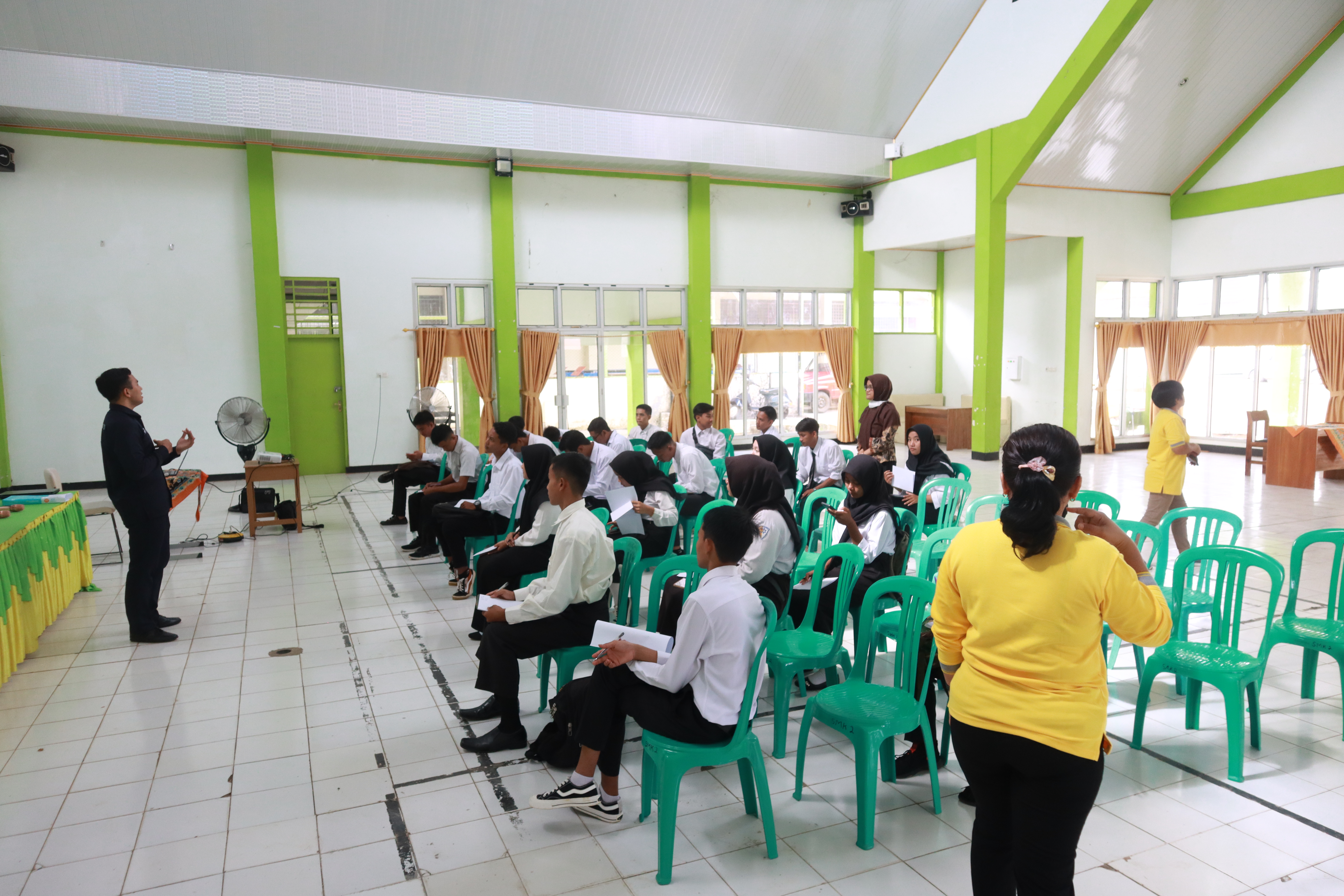 MoU dengan INDOMARCO (Perekrutan Pegawai dari Alumni SMKN 2 Bengkulu Utara) Tahun 2023