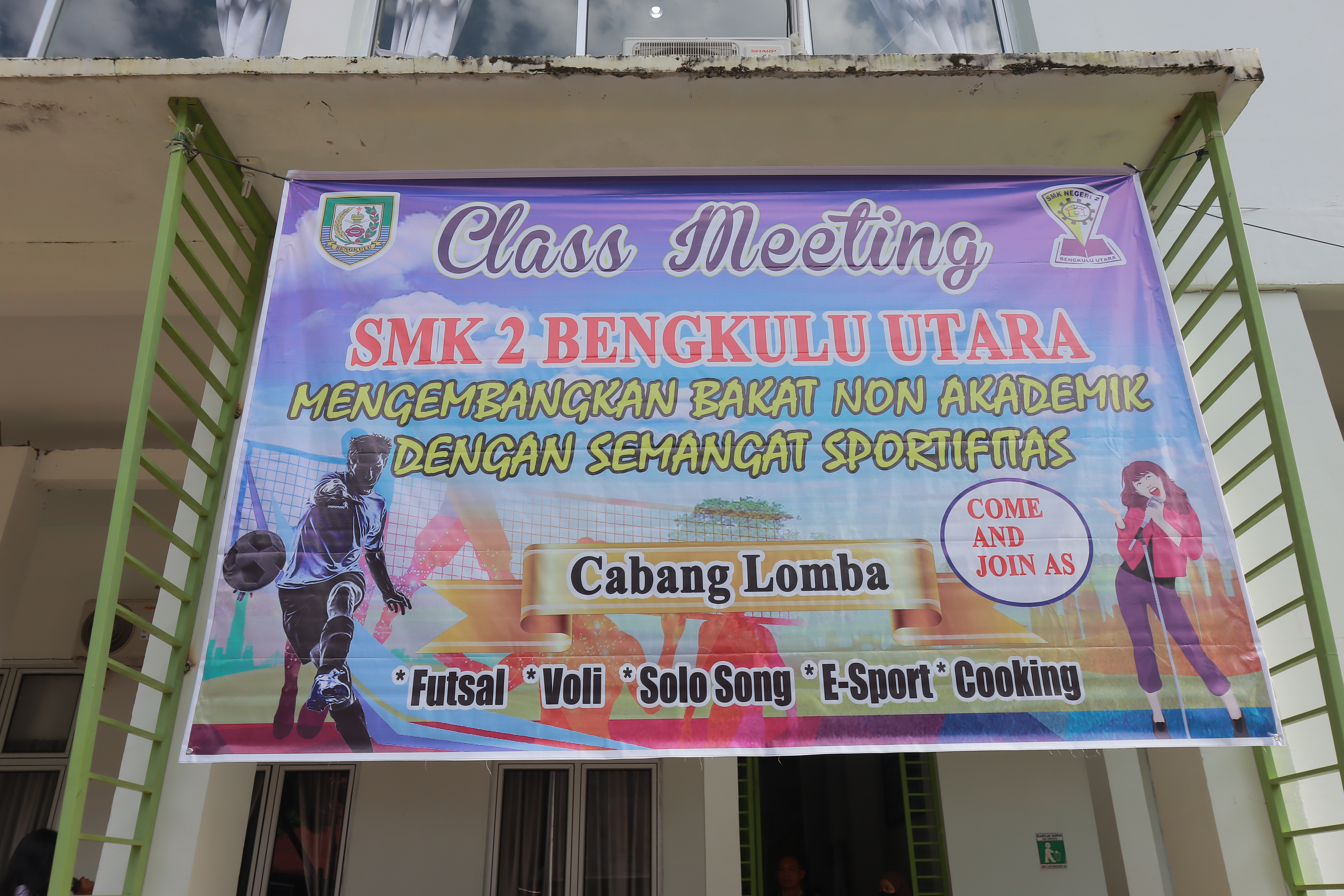 Kegiatan Class Meeting SMKN 2 Bengkulu Utara