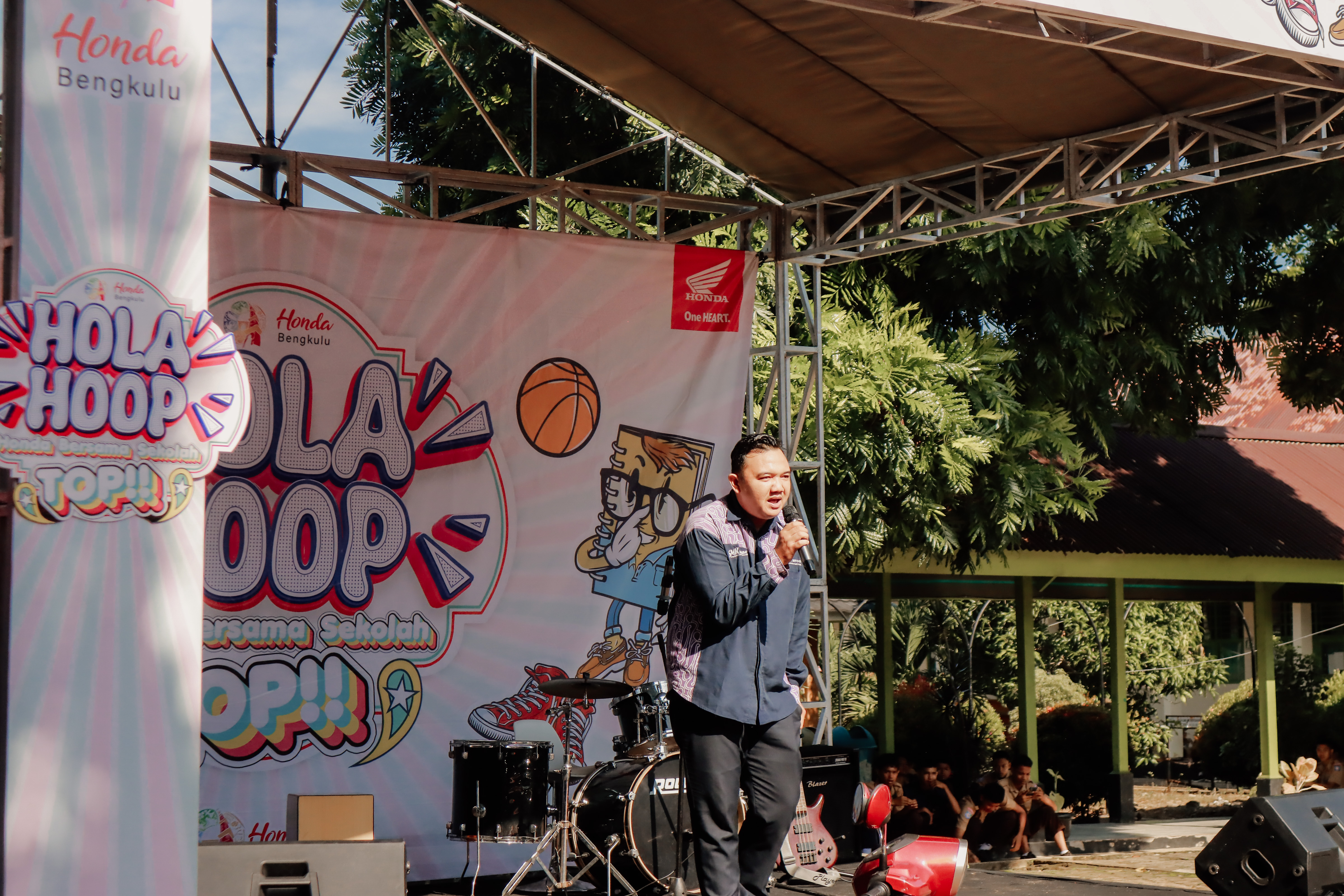 Hola Hoop Honda 2024 di SMKN 2 Bengkulu Utara