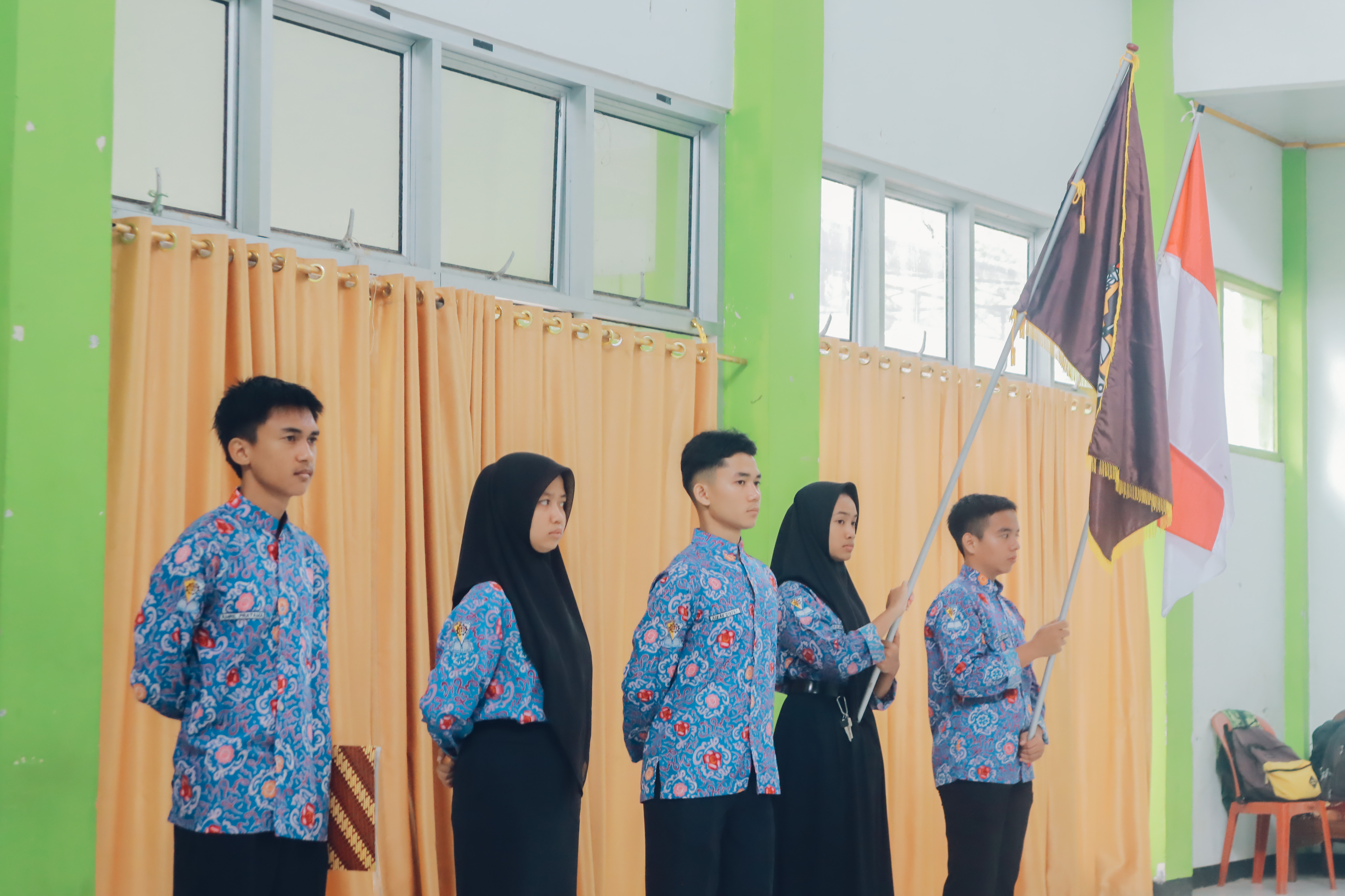 Pelantikan Anggota OSIS SMKN 2 Bengkulu Utara Tahun 2024