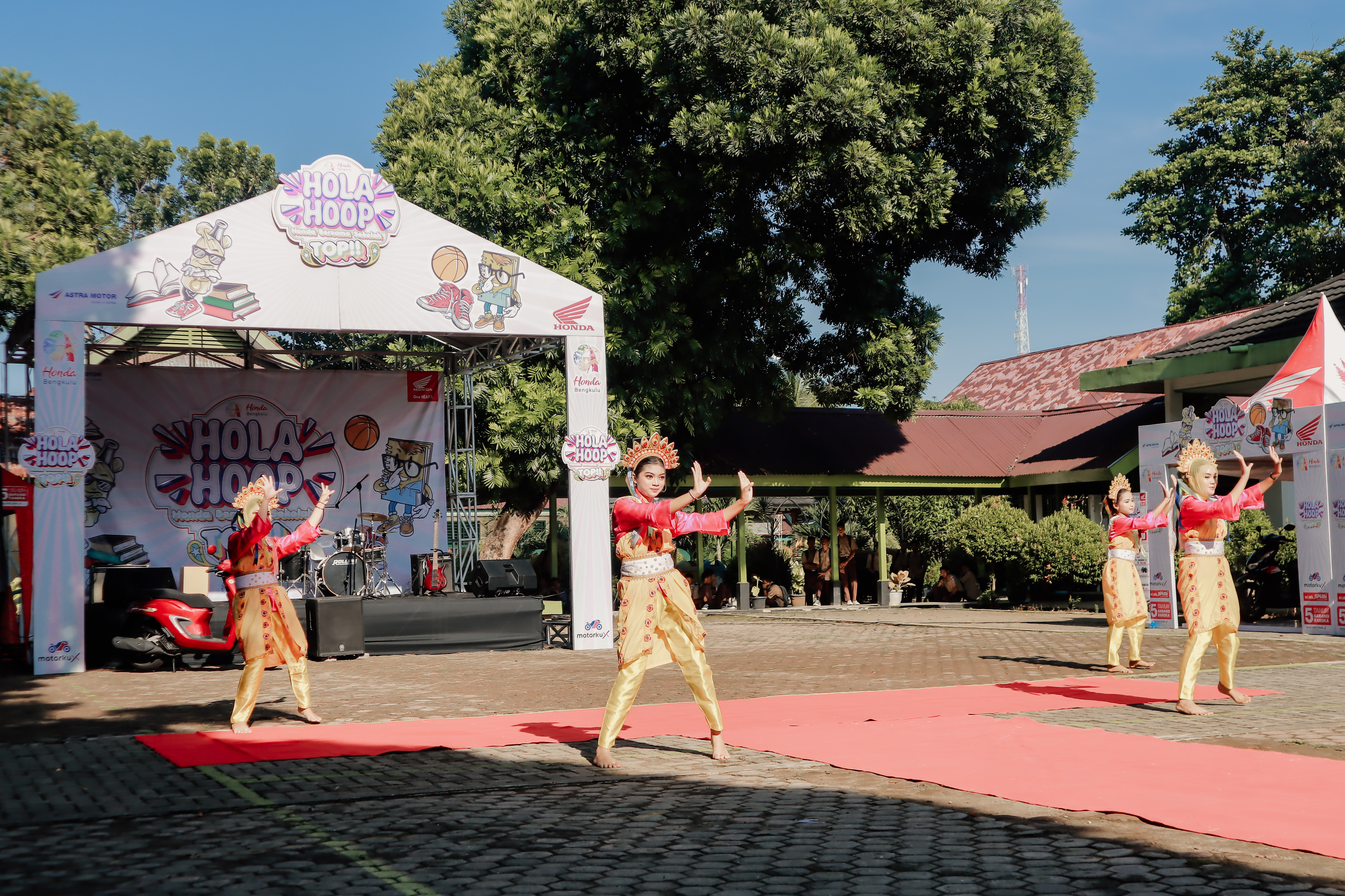 Hola Hoop Honda 2024 di SMKN 2 Bengkulu Utara