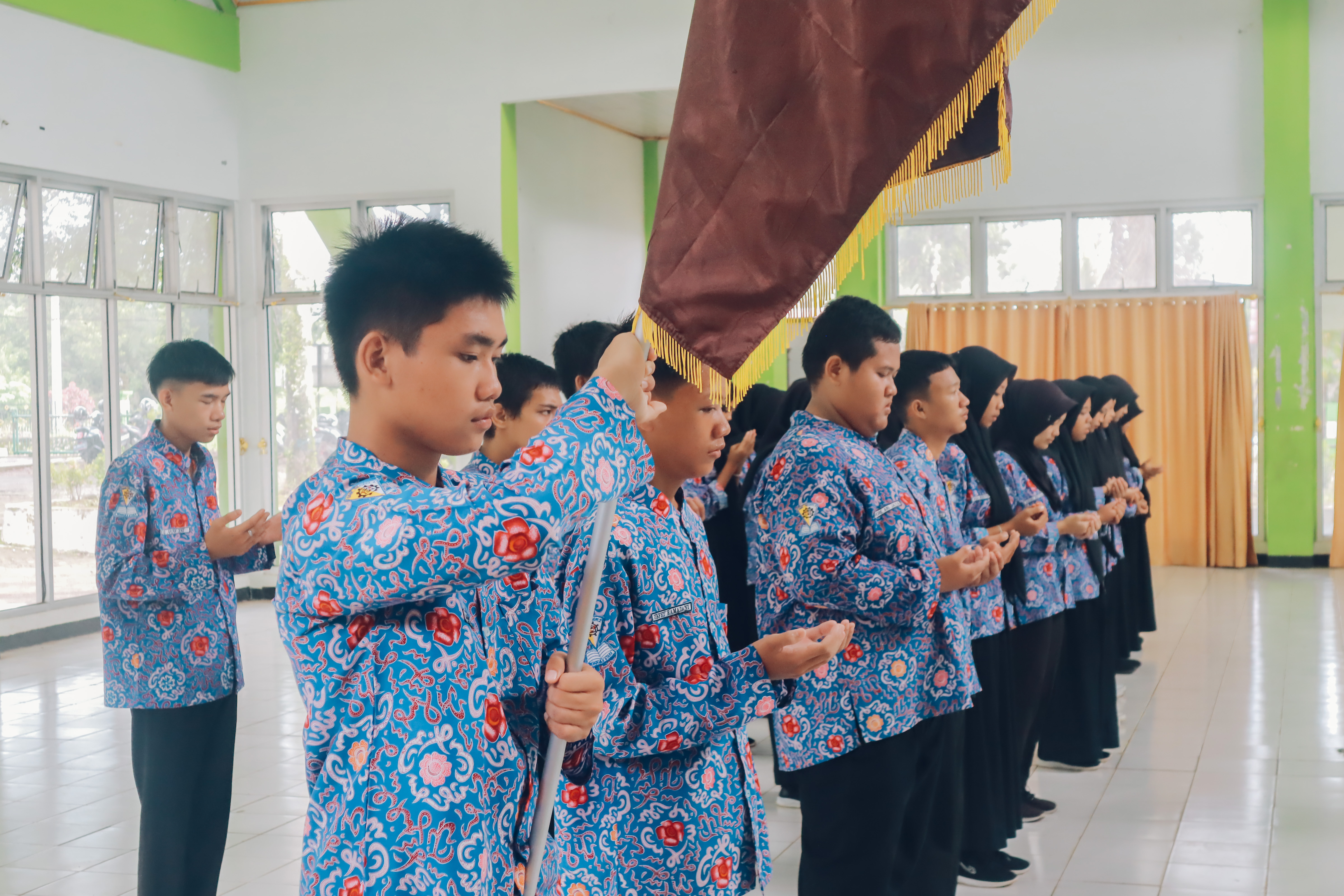 Pelantikan Anggota OSIS SMKN 2 Bengkulu Utara Tahun 2024