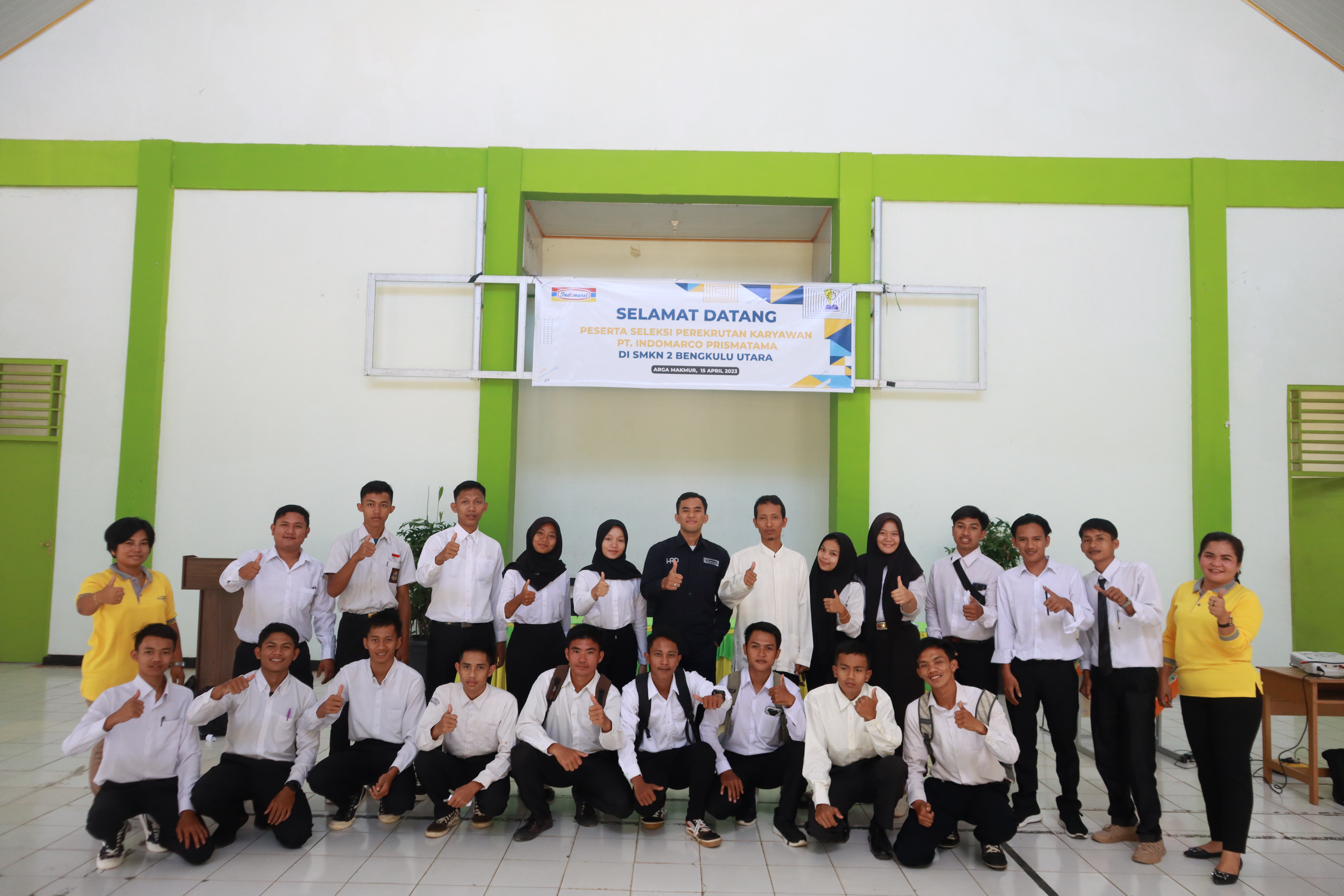 MoU dengan INDOMARCO (Perekrutan Pegawai dari Alumni SMKN 2 Bengkulu Utara) Tahun 2023