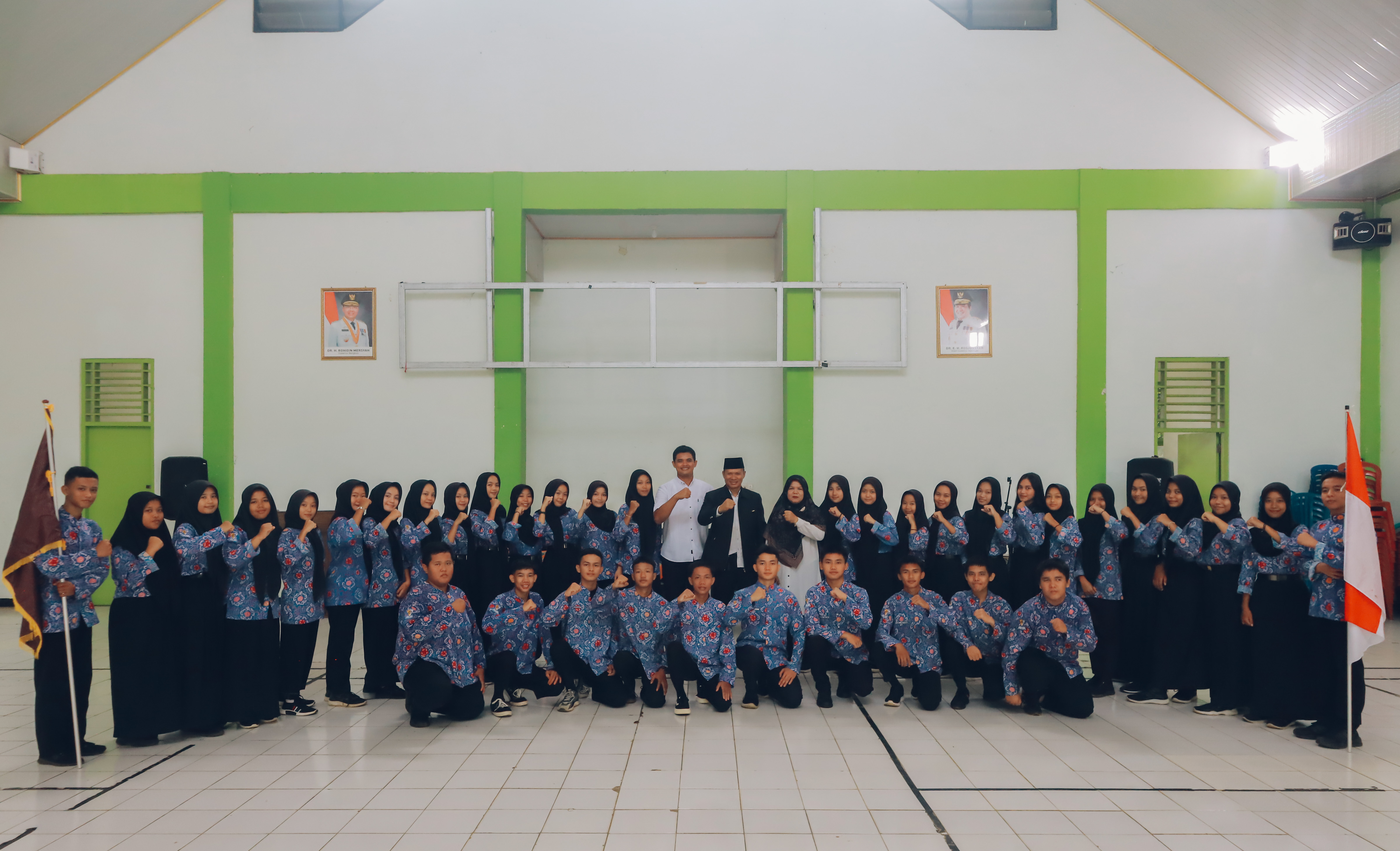 Pelantikan Anggota OSIS SMKN 2 Bengkulu Utara Tahun 2024