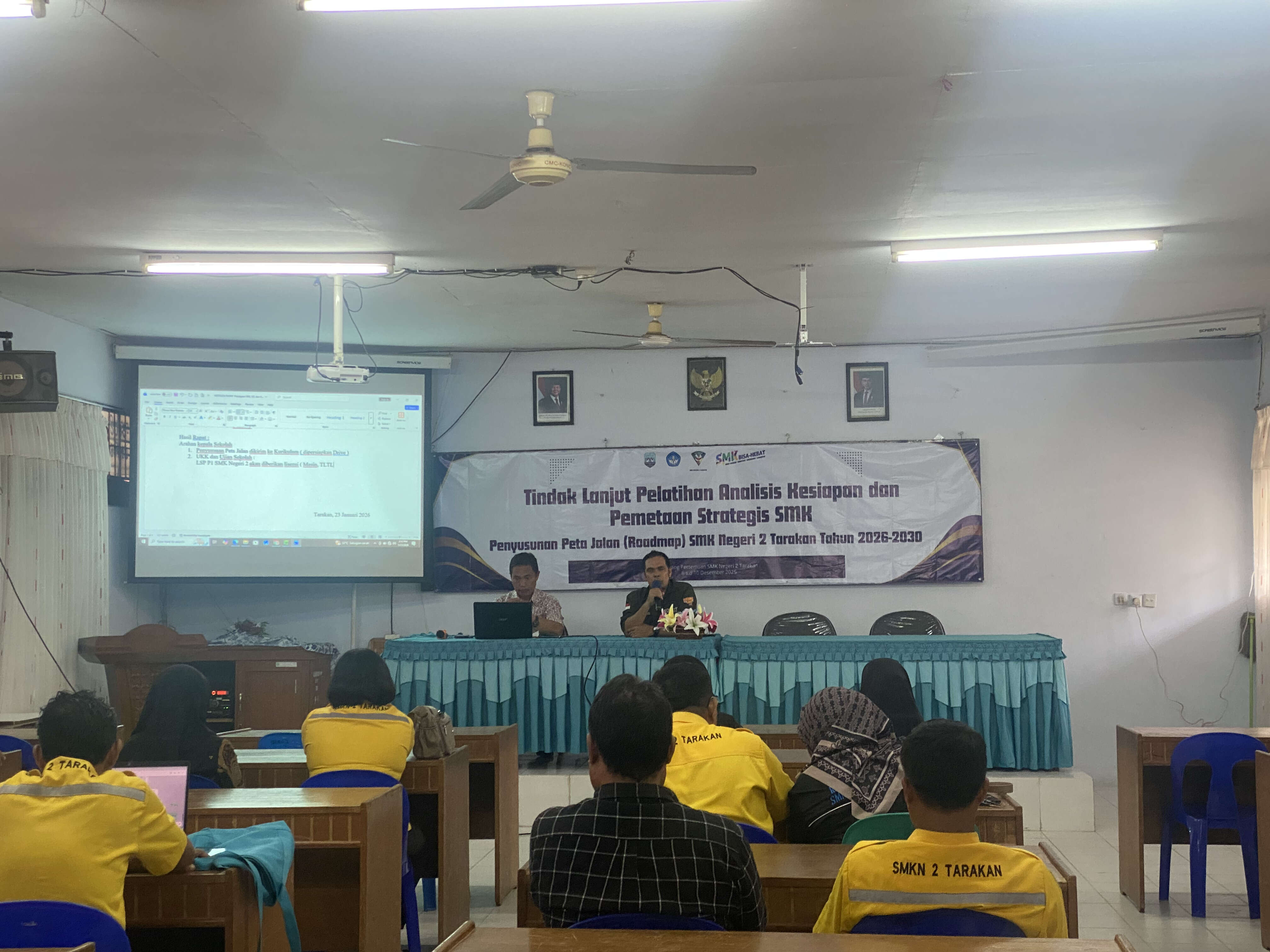 Tindak Lanjut Pelatihan Analisis Kesiapan dan Pemetaan Strategis SMK