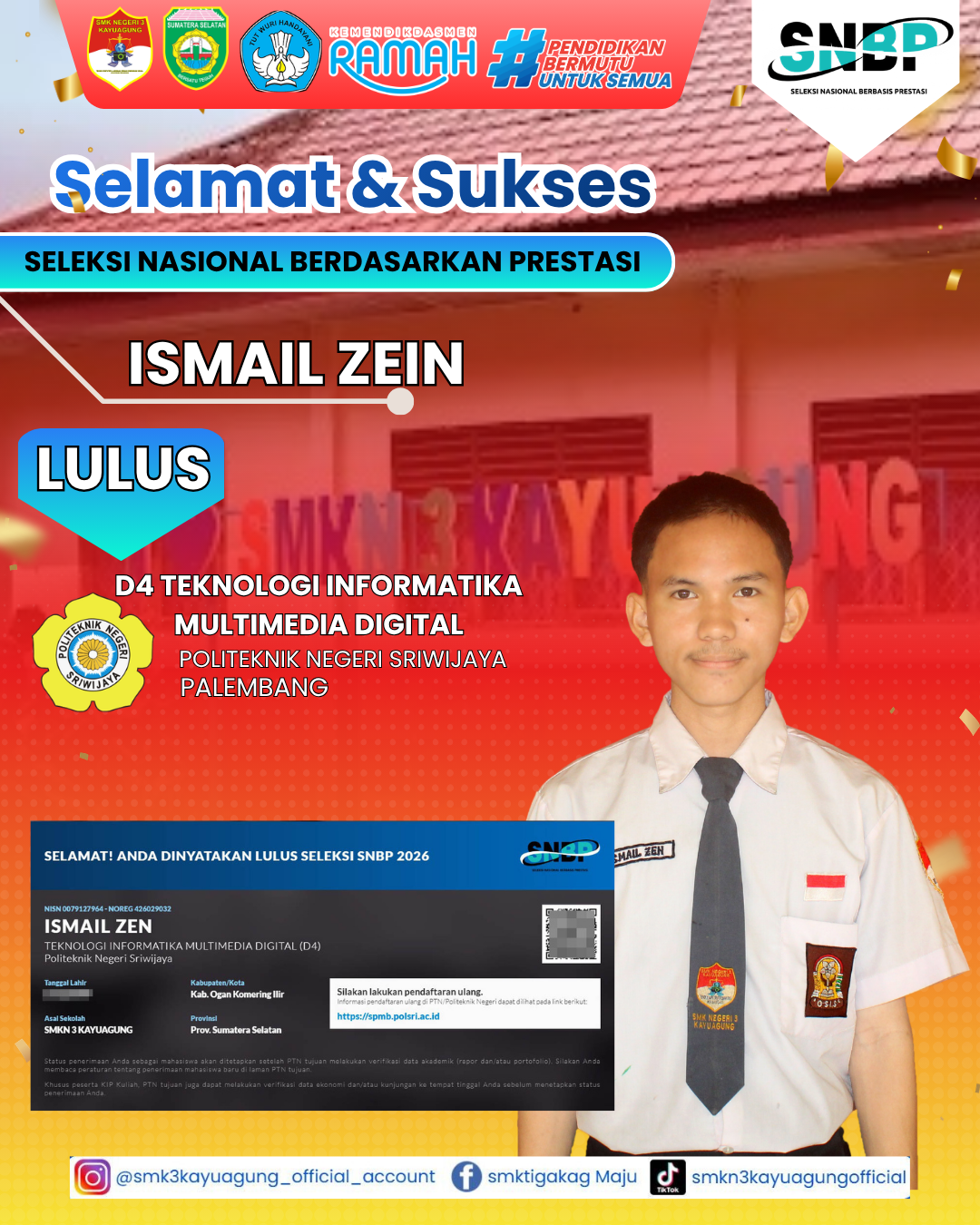SELAMAT & SUKSES