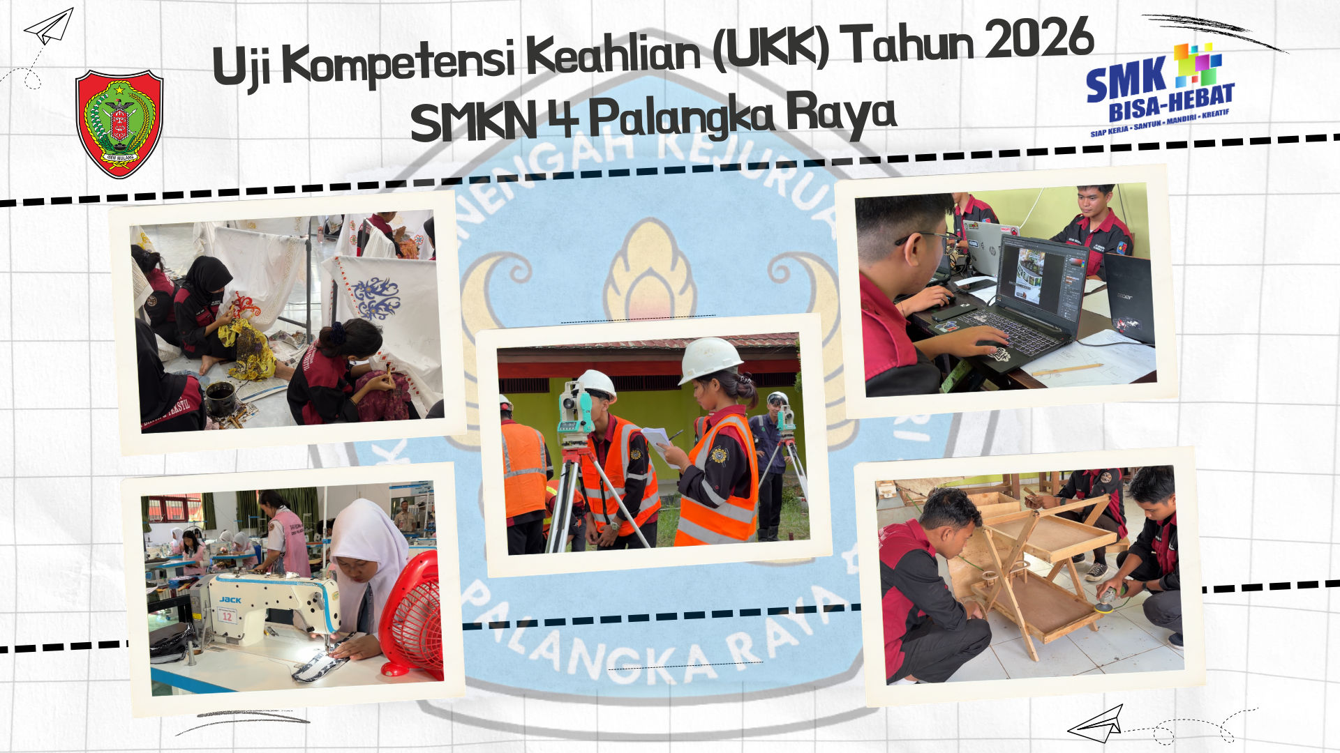 SMKN 4 Palangka Raya Melaksanakan Uji Kompetensi Keahlian (UKK) Tahun 2026