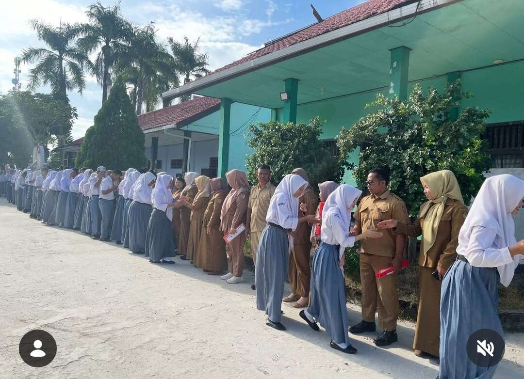 Halal bihalal SMK negeri 4 Sampit