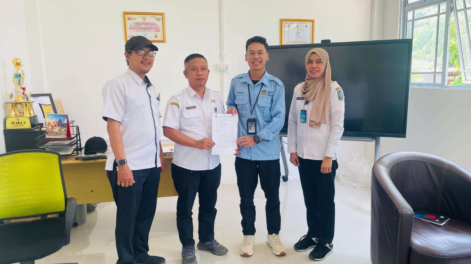 Tandatangani MoU SMKN 9 Batam dan Yayasan Yonkendia Jalin Kerjasama Program MBG