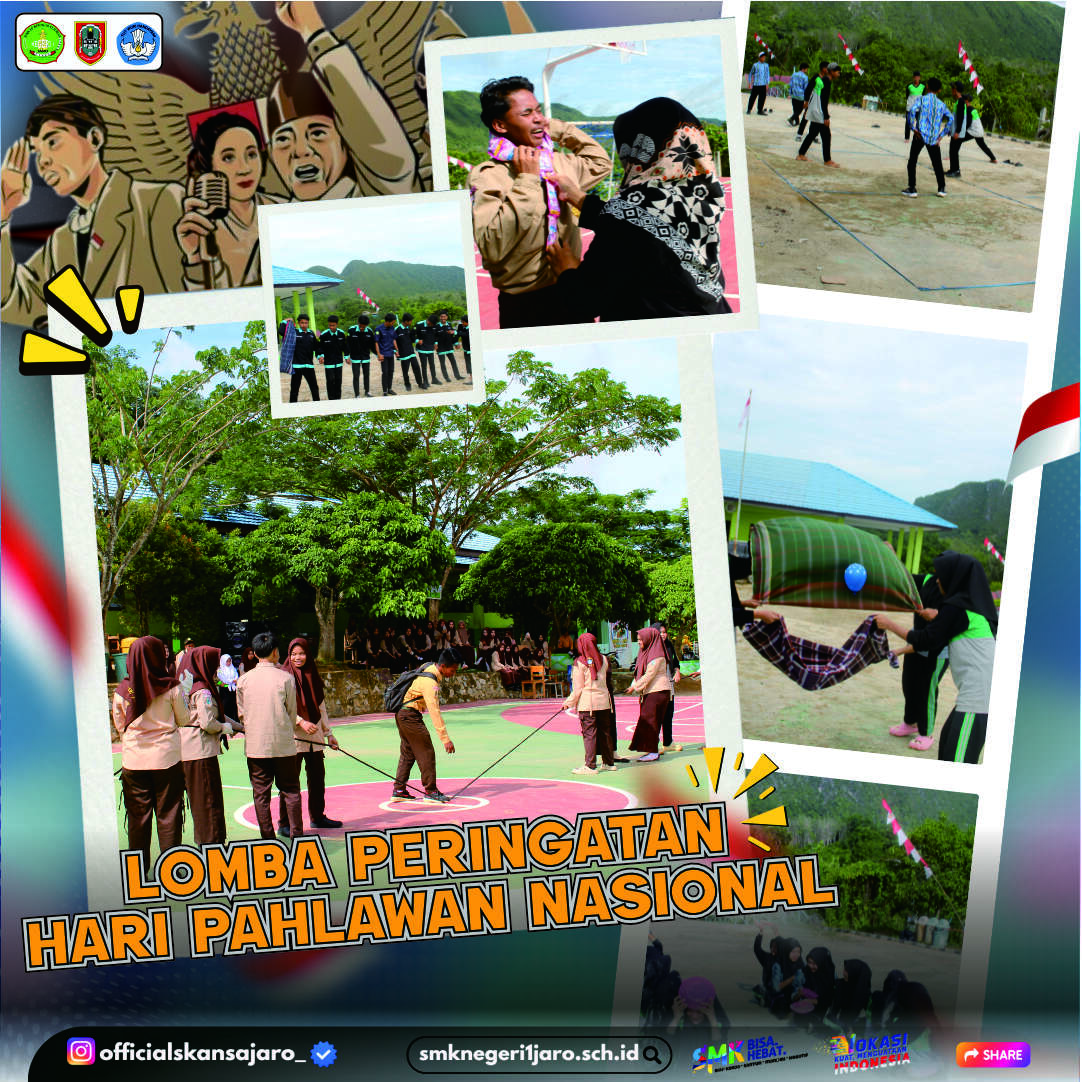 SMKN 1 Jaro Gelar Serangkaian Lomba Seru Peringati Hari Pahlawan 2025