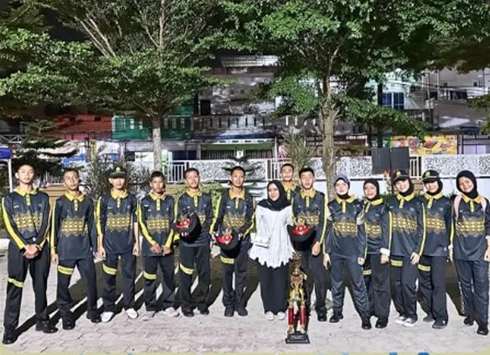 TIM PASKIBRA SMKN 3 BATAM MEMENANGKAN JUARA I MADYA  LOMBA LKBB GARUDA JAYA TOUR COMPETITION SUMATRA SERIES 2025