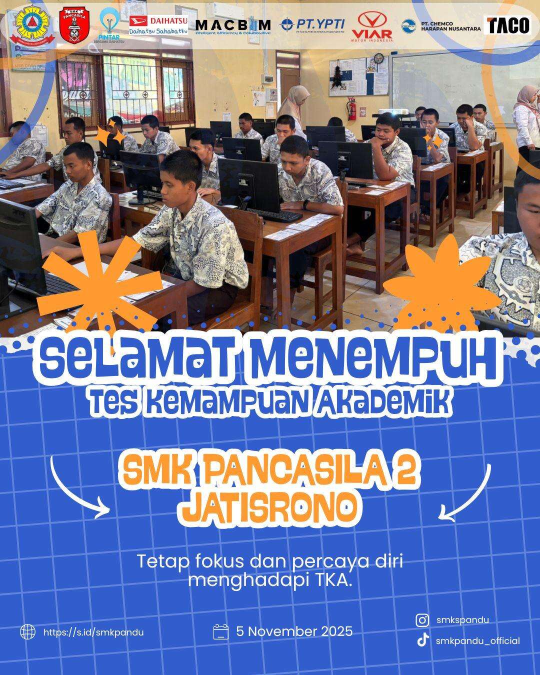 Pelaksanaan TKA 2025/2026