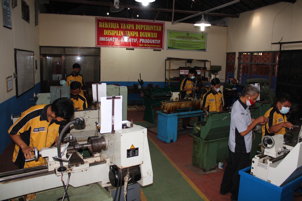 Pelaksanaan Tatap Muka Terbatas mapel Praktek Masa Pandemi