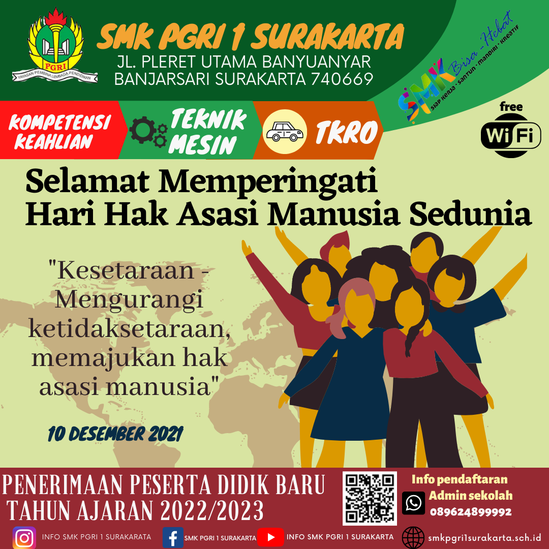 Memperingati hari Hak Asasi Manusia