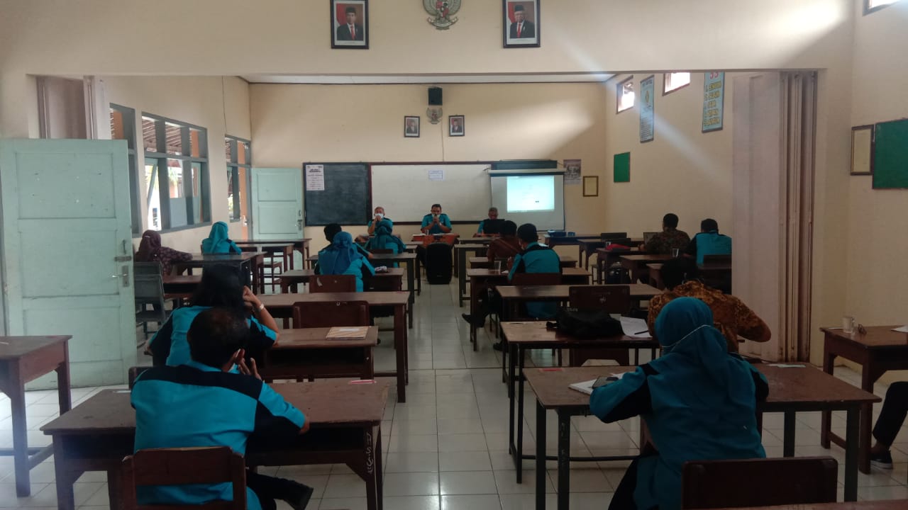 Koordinasi evaluasi PJJ semester gasal tahun Ajaran 2021/2022