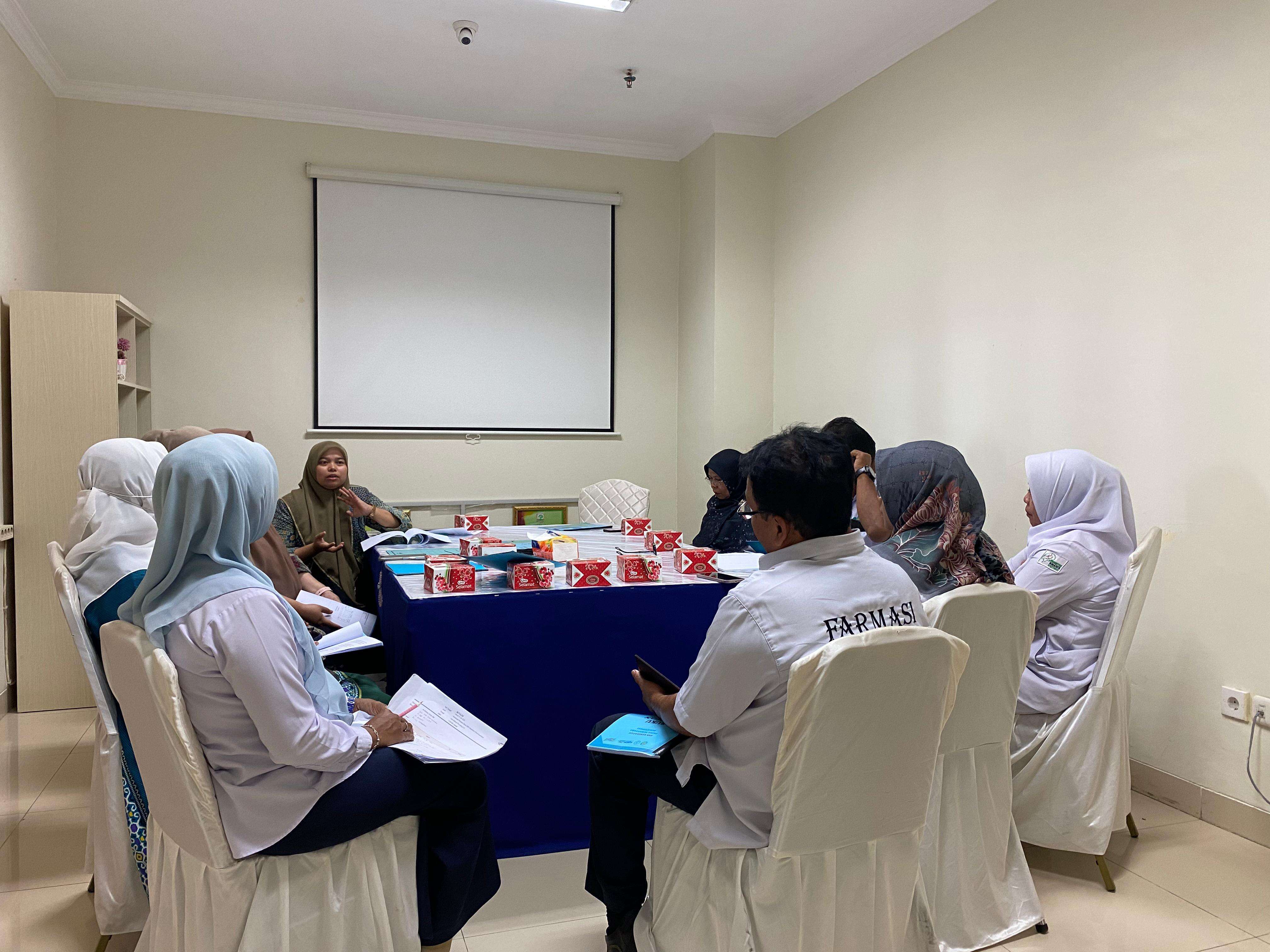 KEGIATAN PERSAMAAN PERSEPSI SMK KESEHATAN PRIMA NUSANTARA BUKITTINGGI PROGRAM KEAHLIAN KEPERAWATAN, FARMASI DAN LABORATORIUM MEDIK DENGAN PIHAK DUDI DI  RUMAH SAKIT OTAK BUKITTINGGI