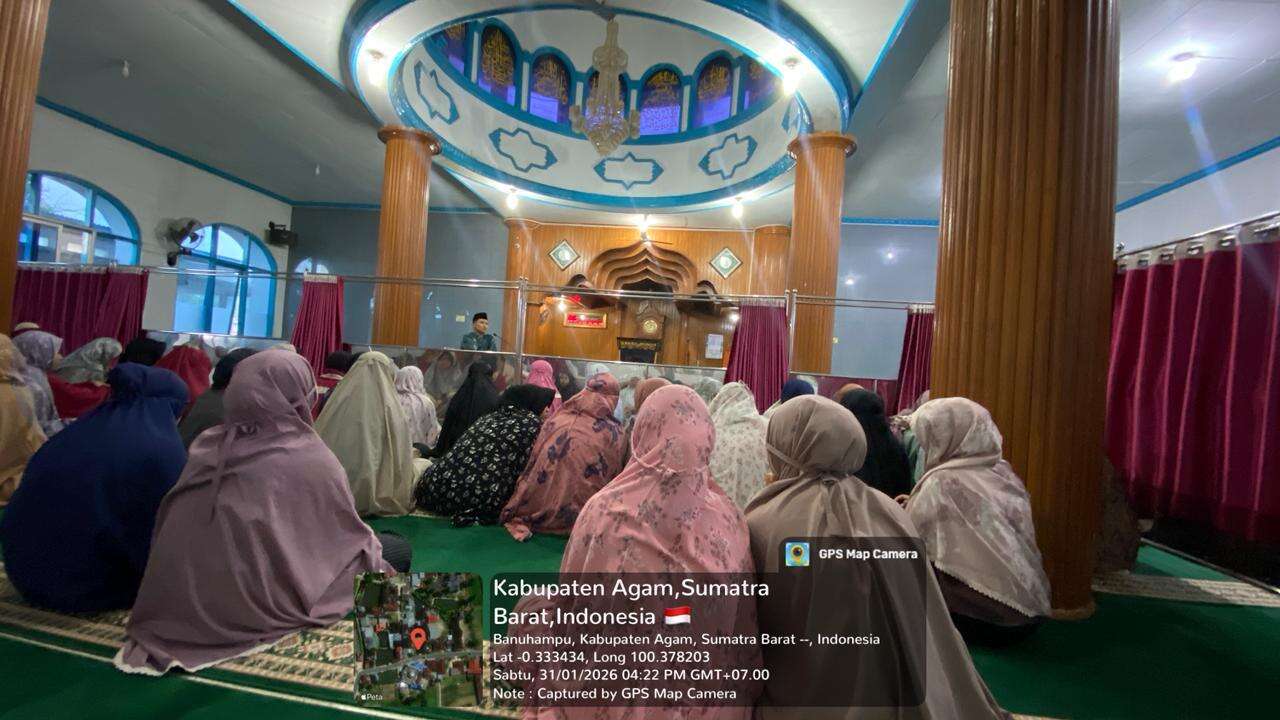 KEGIATAN WIRID REMAJA SMK KESEHATAN PRIMA NUSANTARA BUKITTINGGI DI MESJID AL ABRAR BANGKAWEH