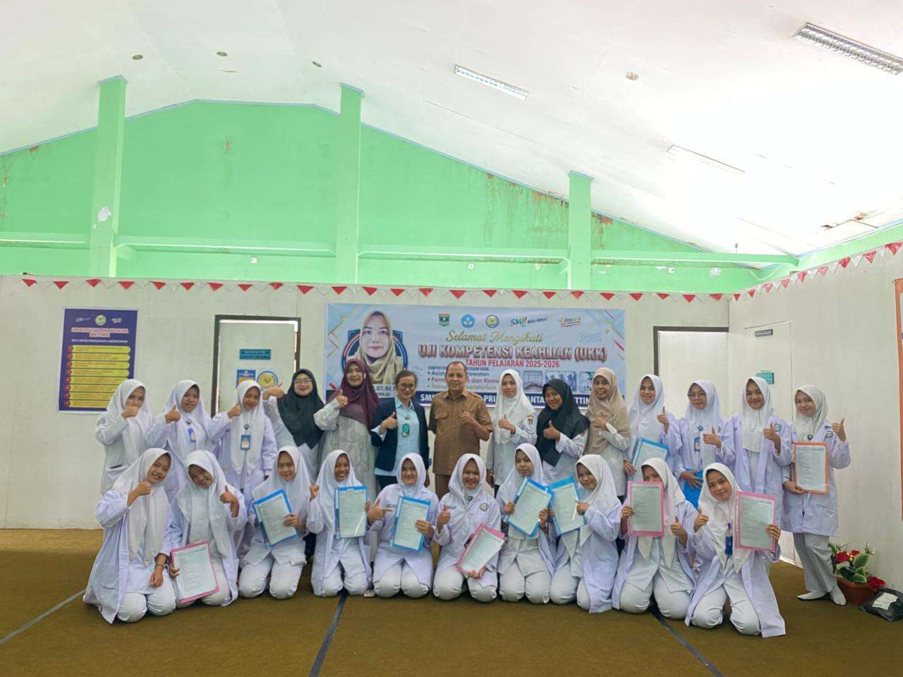 KEGIATAN PELAKSANAAN UJI KOMPETENSI KEAHLIAN (UKK) KOMPETENSI KEAHLIAN LAYANAN KESEHATAN TAHUN PELAJARAN 2025/2026  SMK KESEHATAN PRIMA NUSANTARA BUKITTINGI
